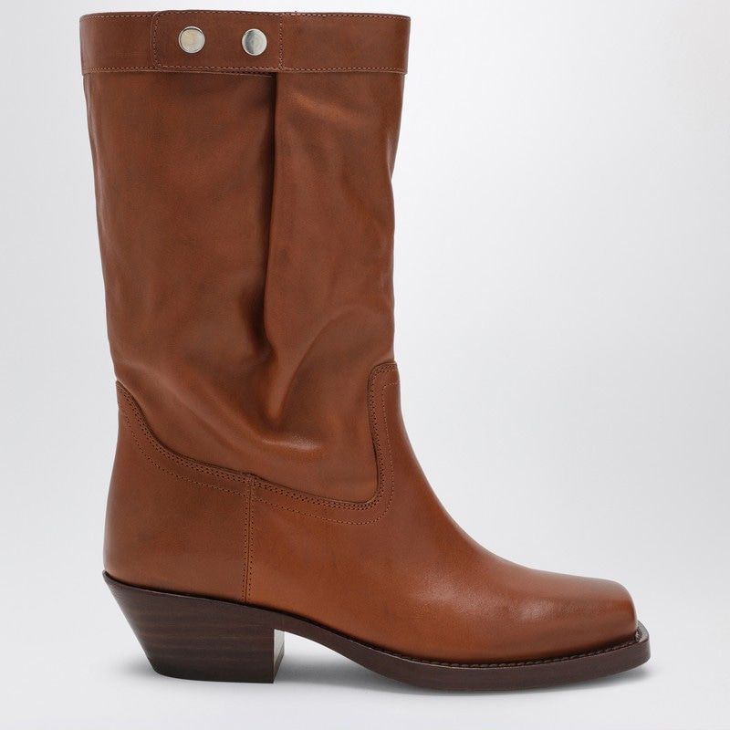 ISABEL MARANT Leather Biker Boot