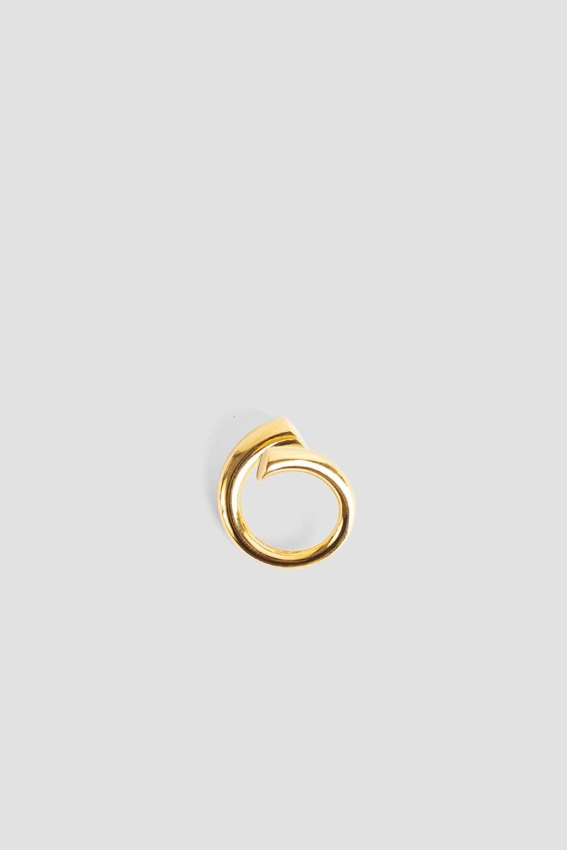 CHARLOTTE CHESNAIS Biseau Vermeil Ring - A Touch of Elegance