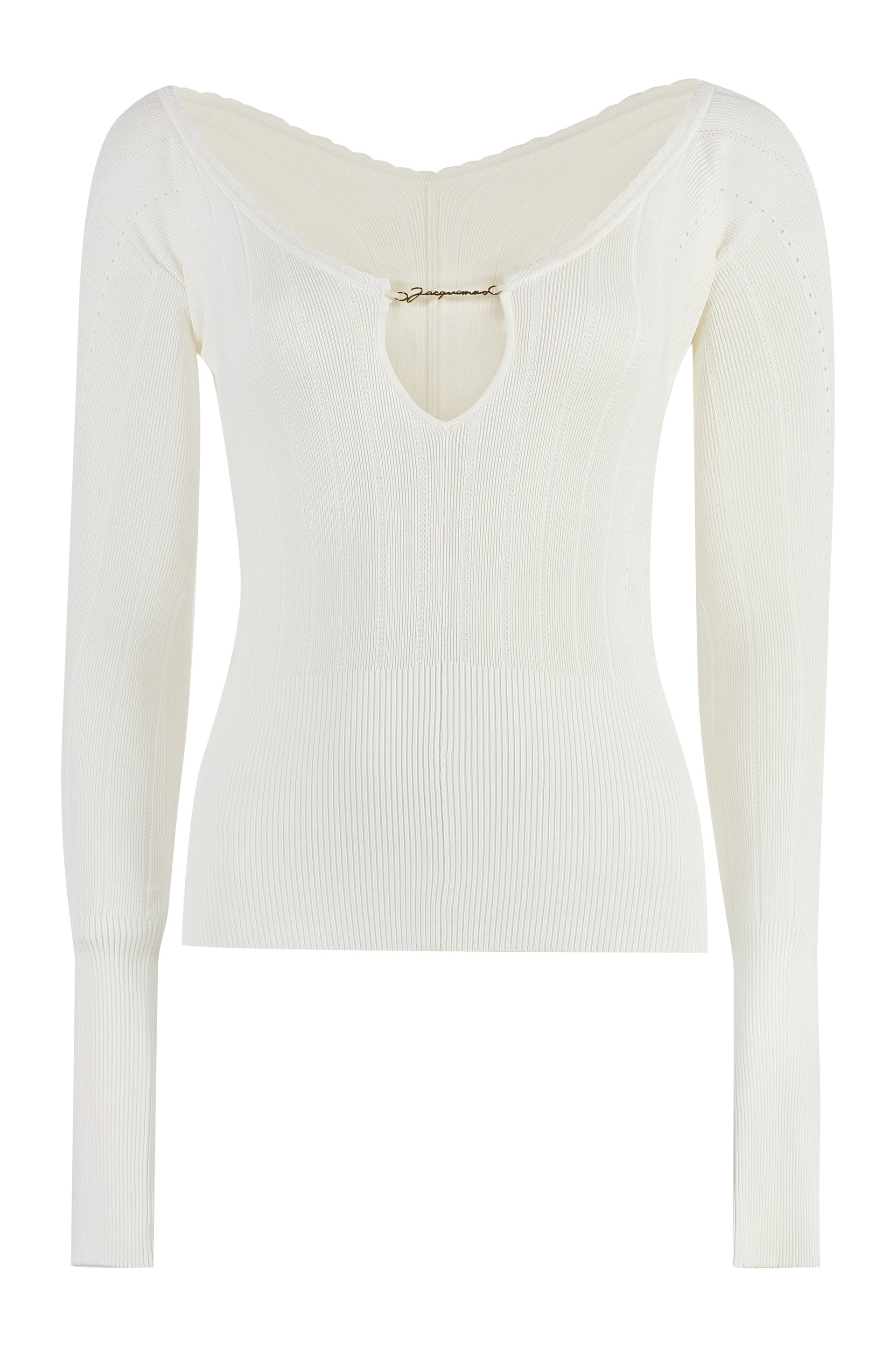 JACQUEMUS Knit Viscose-Blend Top
