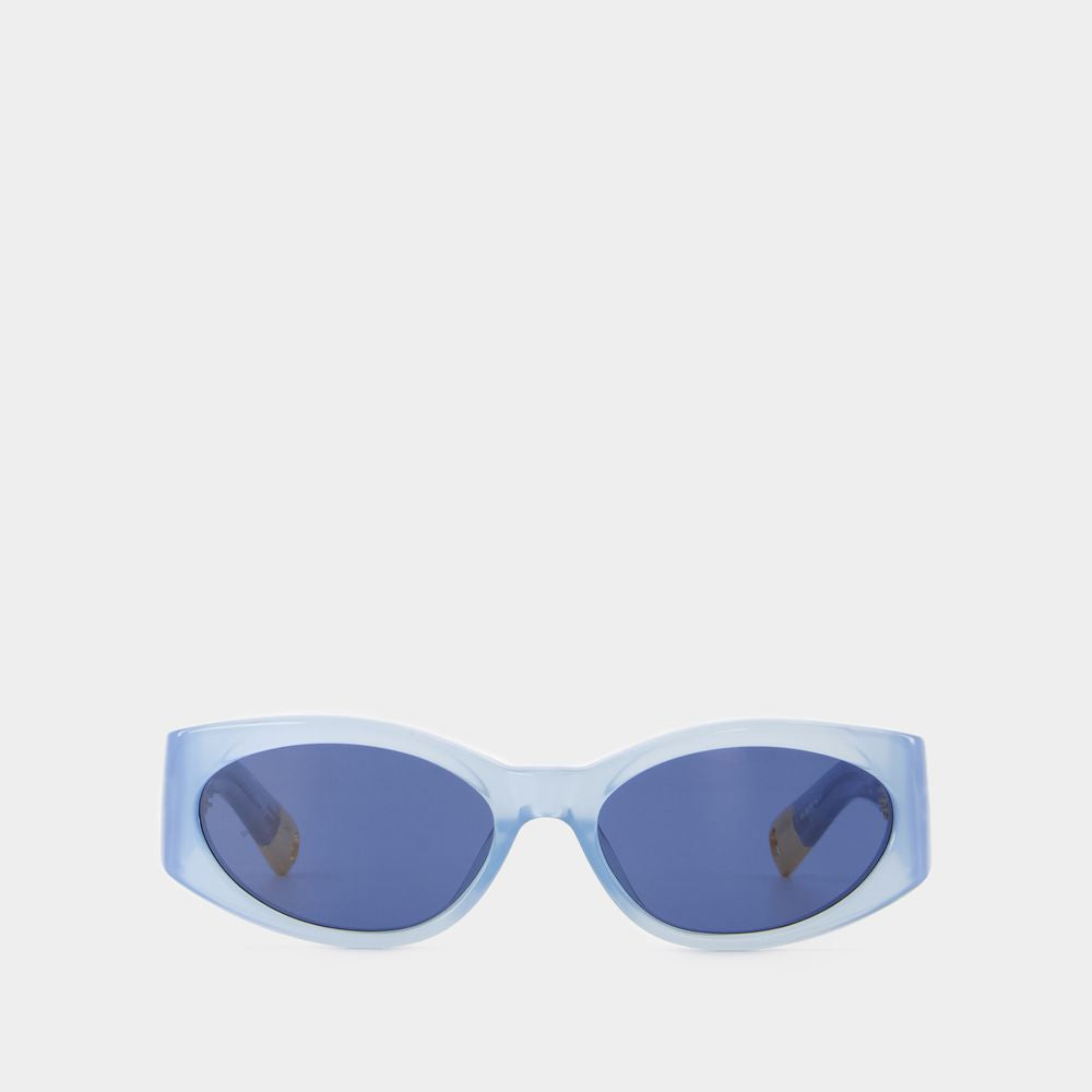 JACQUEMUS Oval Mini Sunglasses