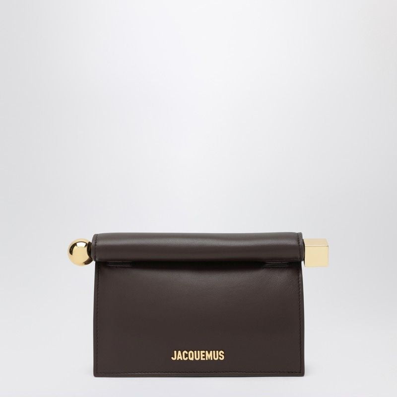 JACQUEMUS Mini Rond Carré Pouch Handbag