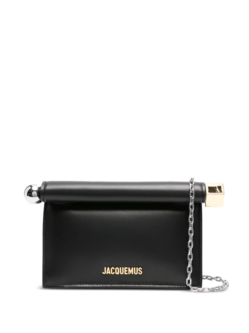 JACQUEMUS Mini Round Pouch with Logo