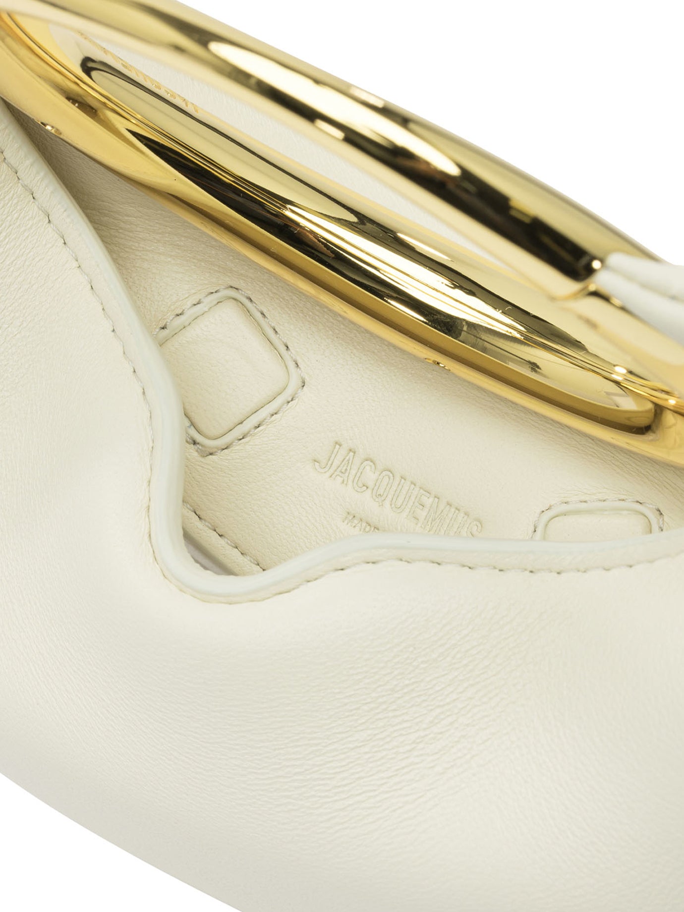 JACQUEMUS Mini Clutch Handbag with Ring Handle