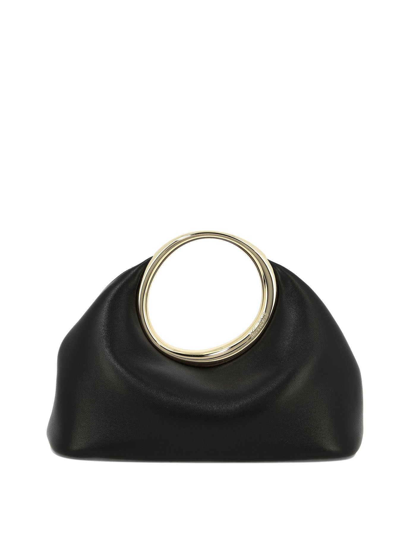 JACQUEMUS Lamb Leather Mini Clutch (22.5X16.5X8.5 CM)