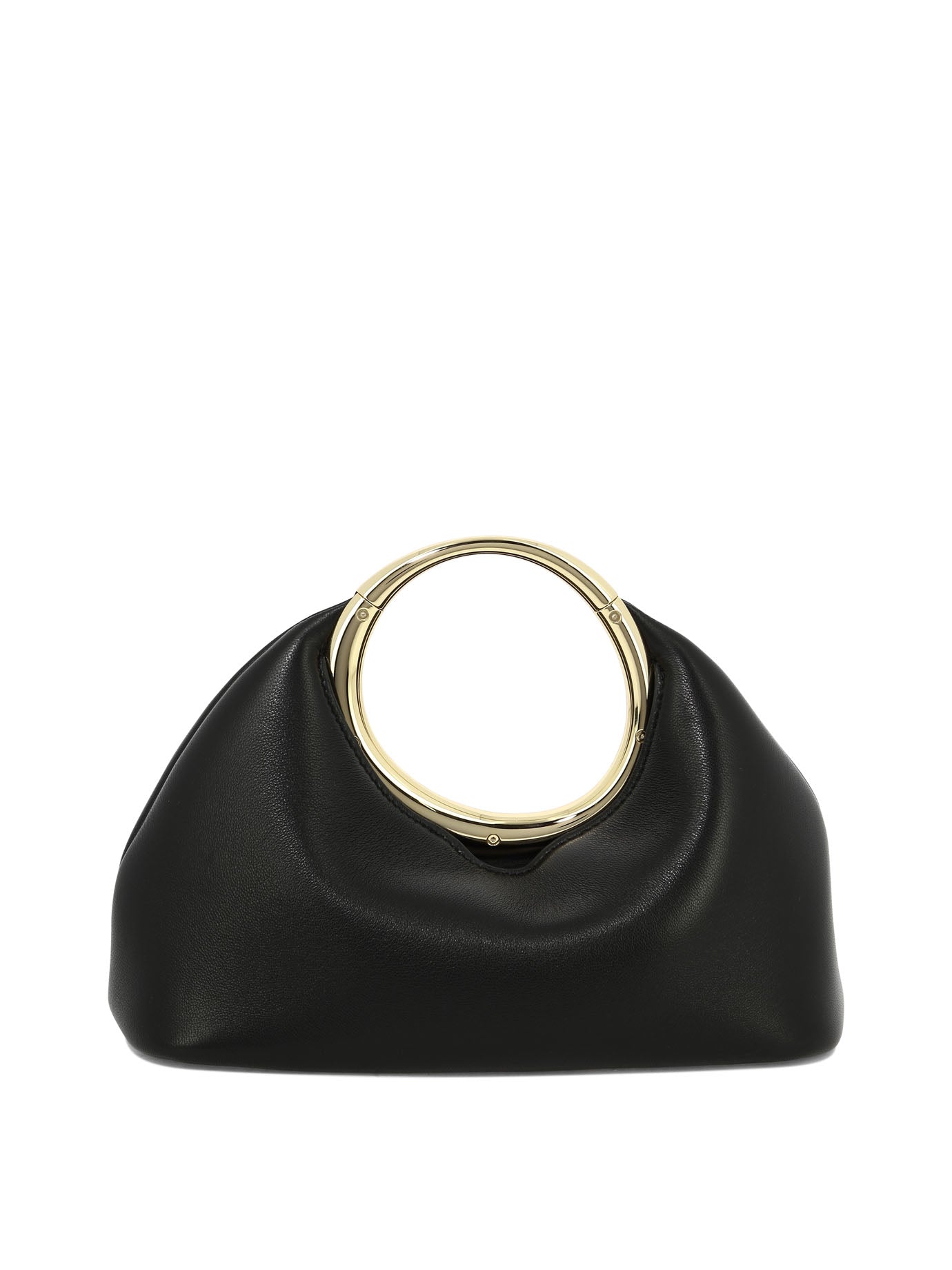 JACQUEMUS Lamb Leather Mini Clutch (22.5X16.5X8.5 CM)
