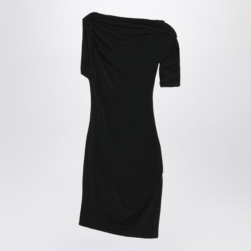 JACQUEMUS Asymmetric Draped Mini Dress