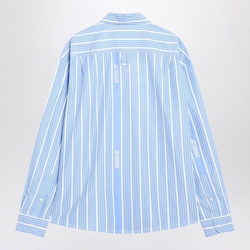 JACQUEMUS Striped Cotton Shirt for Men - FW25 Collection
