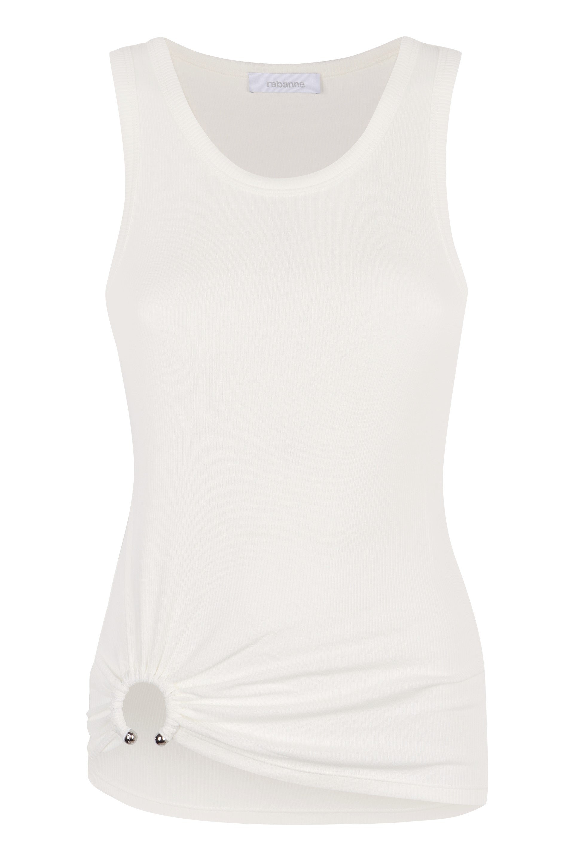 PACO RABANNE Women's Stretch Cotton Tank Top