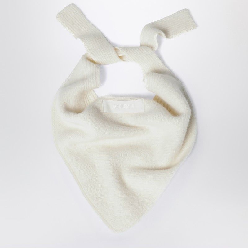 JACQUEMUS Elegant Scarf with Grosgrain Logo