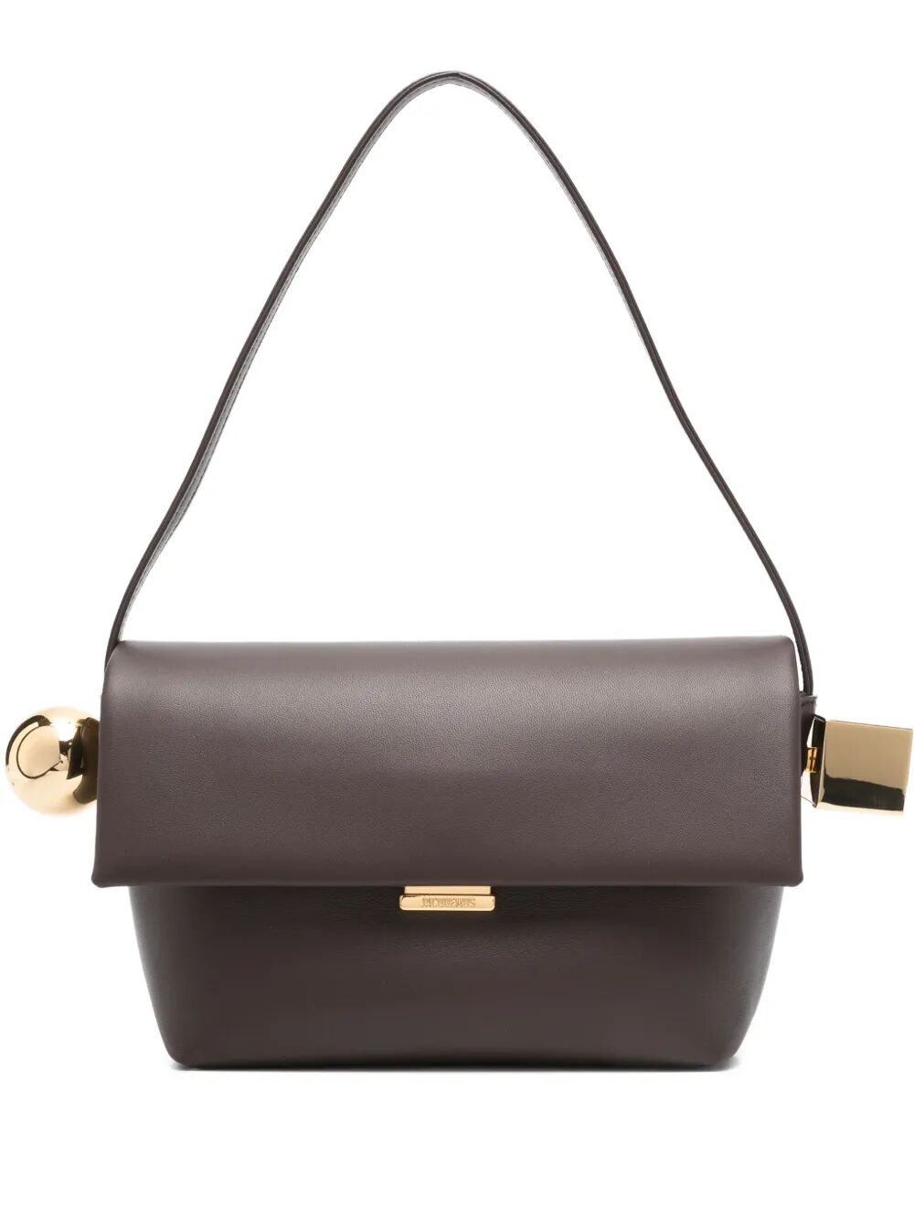 JACQUEMUS Mini Round Shoulder Handbag