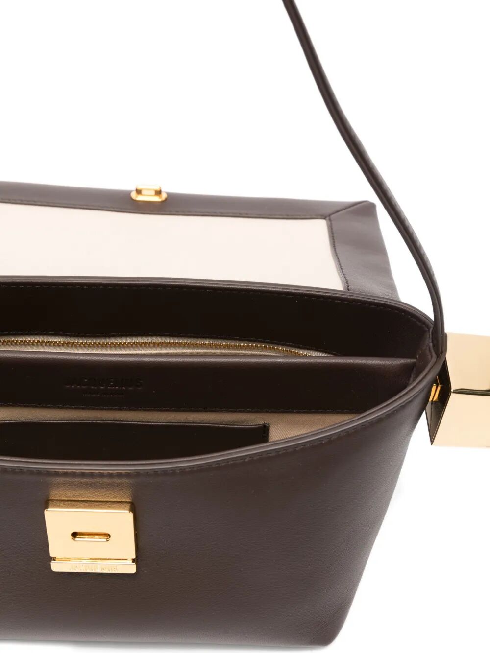 JACQUEMUS Mini Round Shoulder Handbag