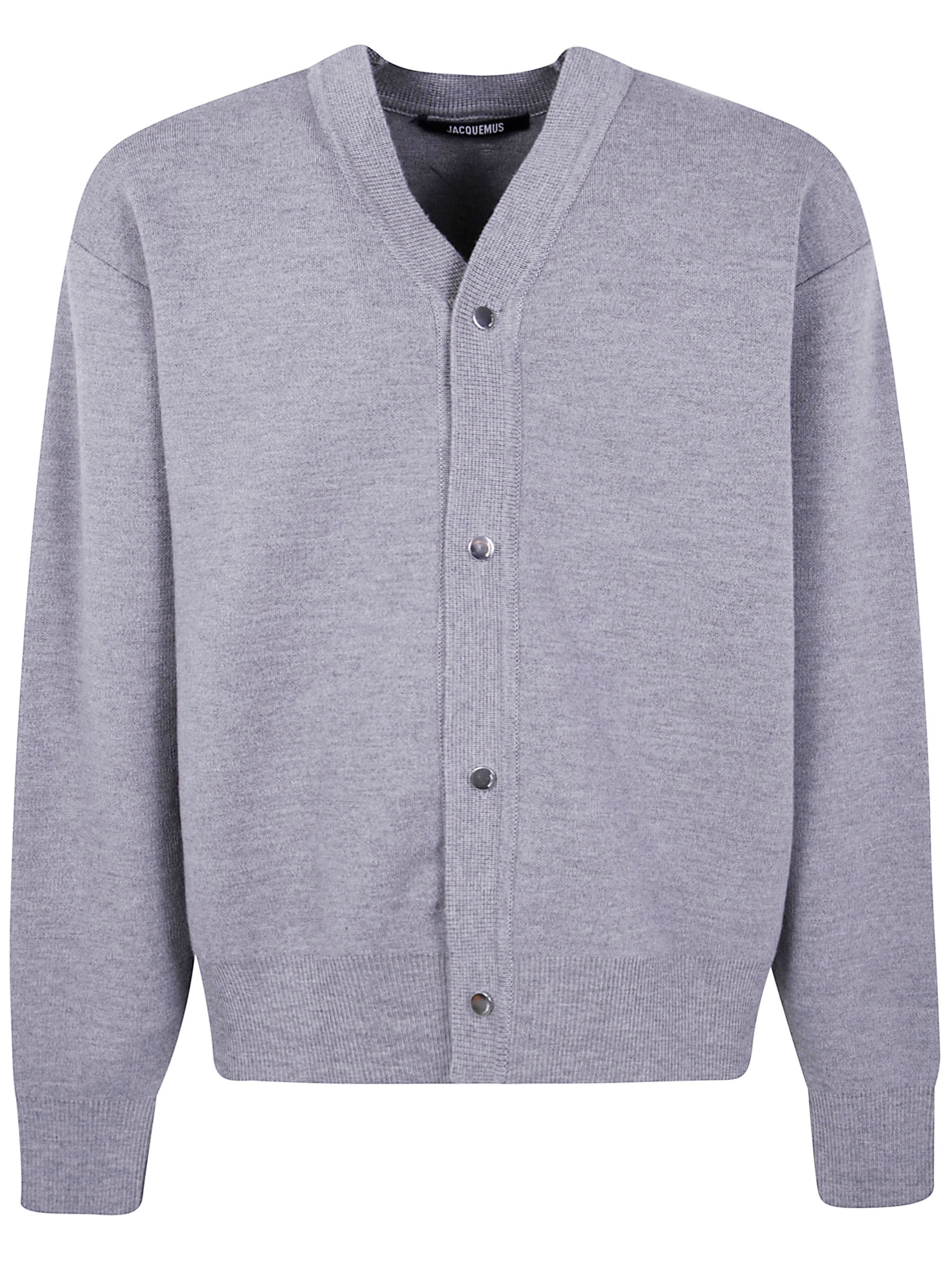 JACQUEMUS Double Layered Cardigan for Men