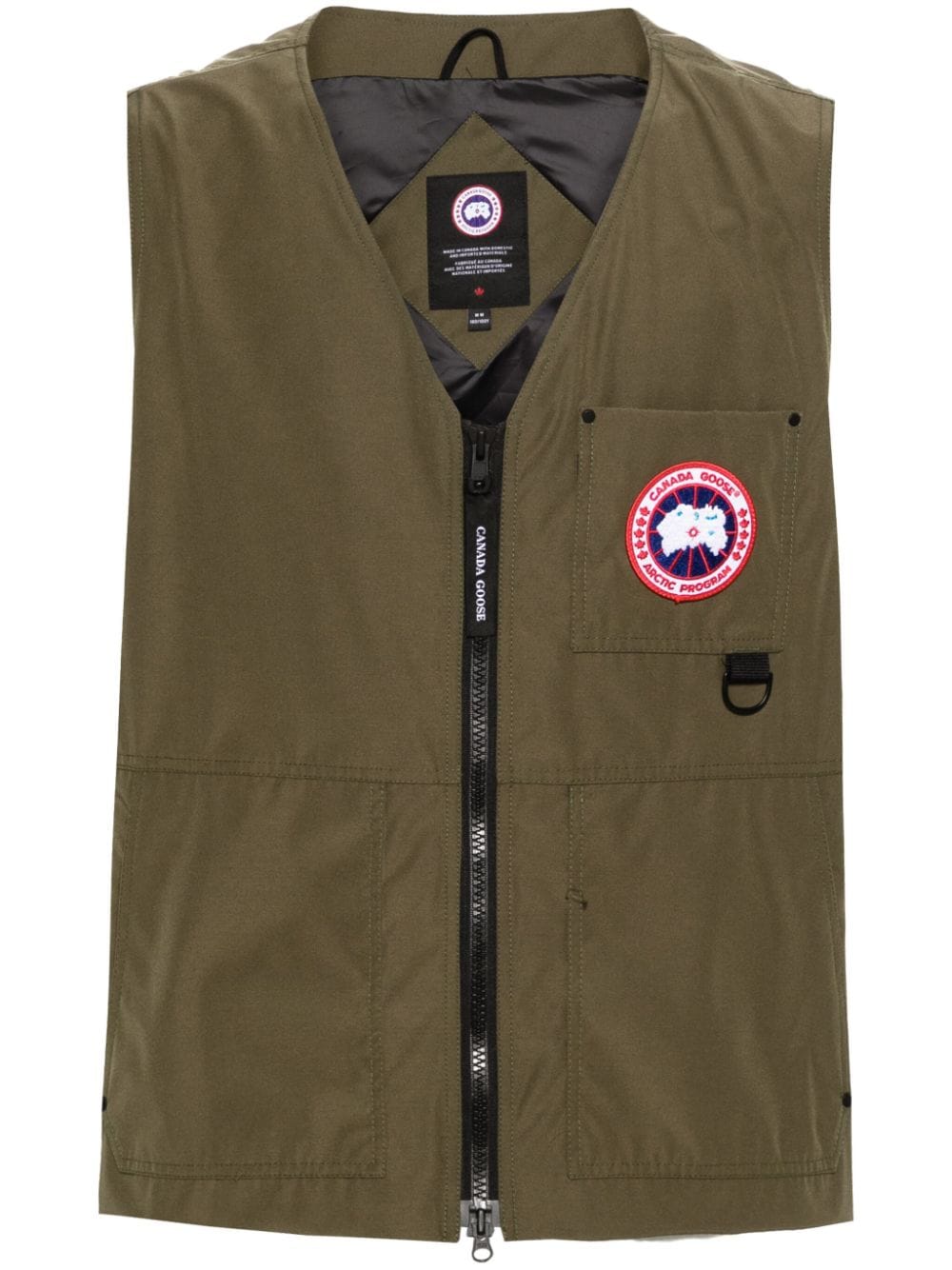 CANADA GOOSE Lightweight V-Neck Down Vest for Men