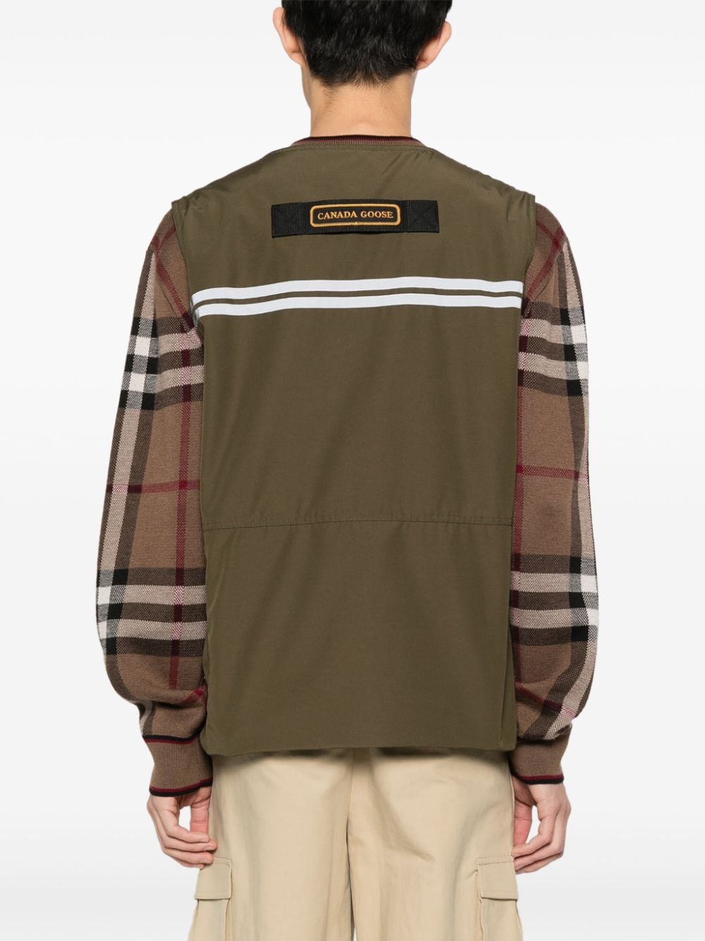 CANADA GOOSE Lightweight V-Neck Down Vest for Men