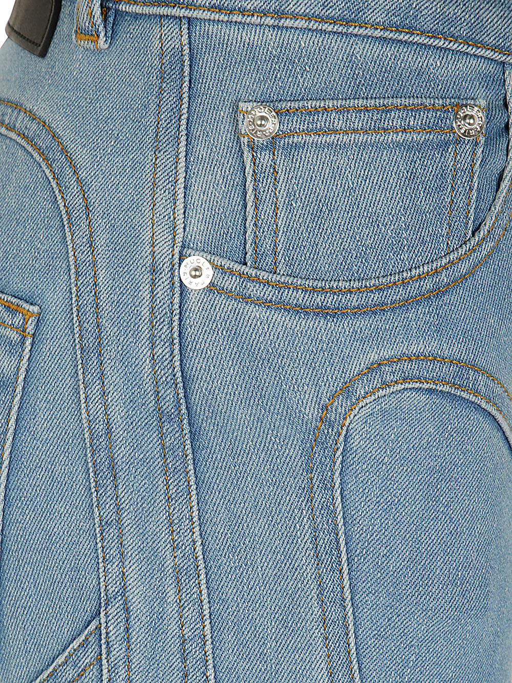 MUGLER High-Waisted Stretch Jeans for Women