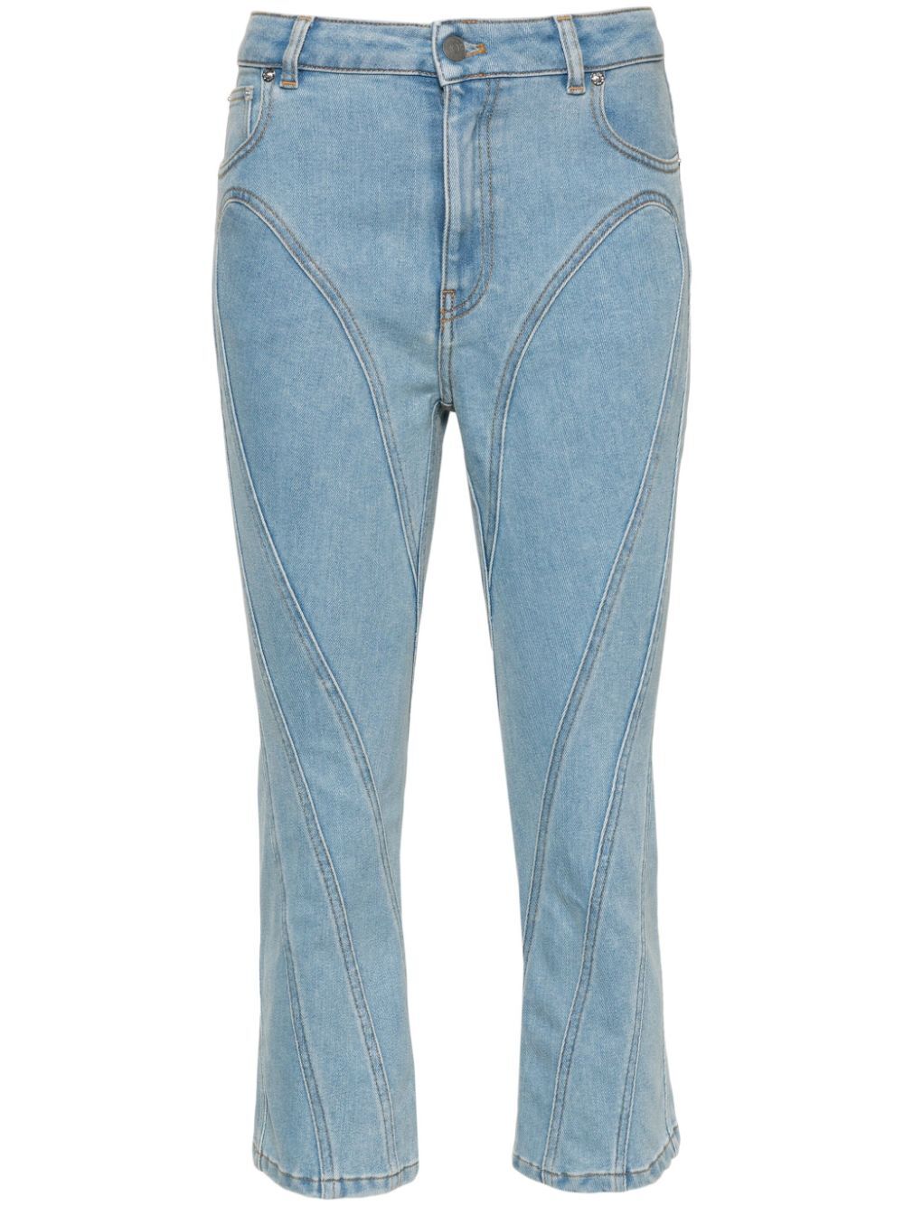 MUGLER High-Waisted Stretch Jeans for Women