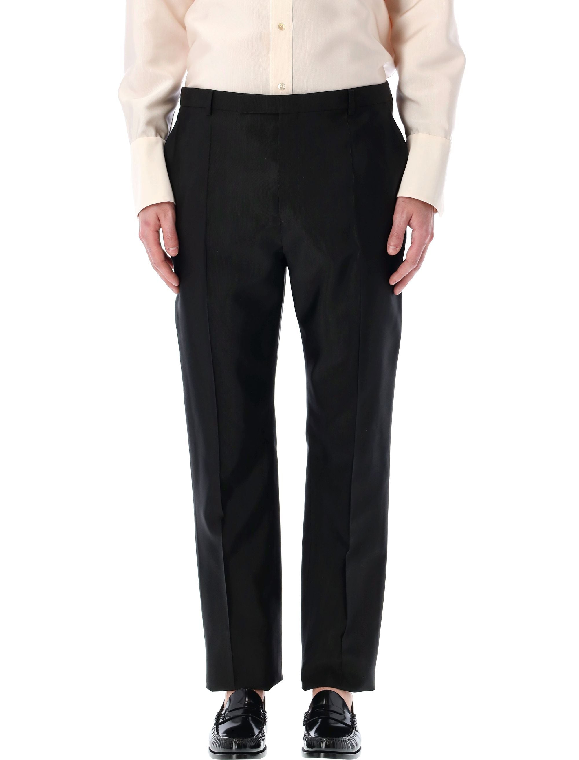 SAINT LAURENT Tailored Faille Pants for Men