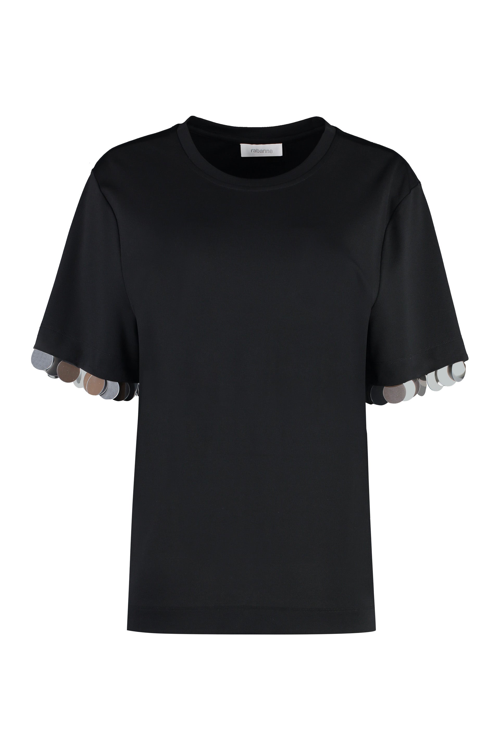 PACO RABANNE Viscose Crew-Neck T-Shirt
