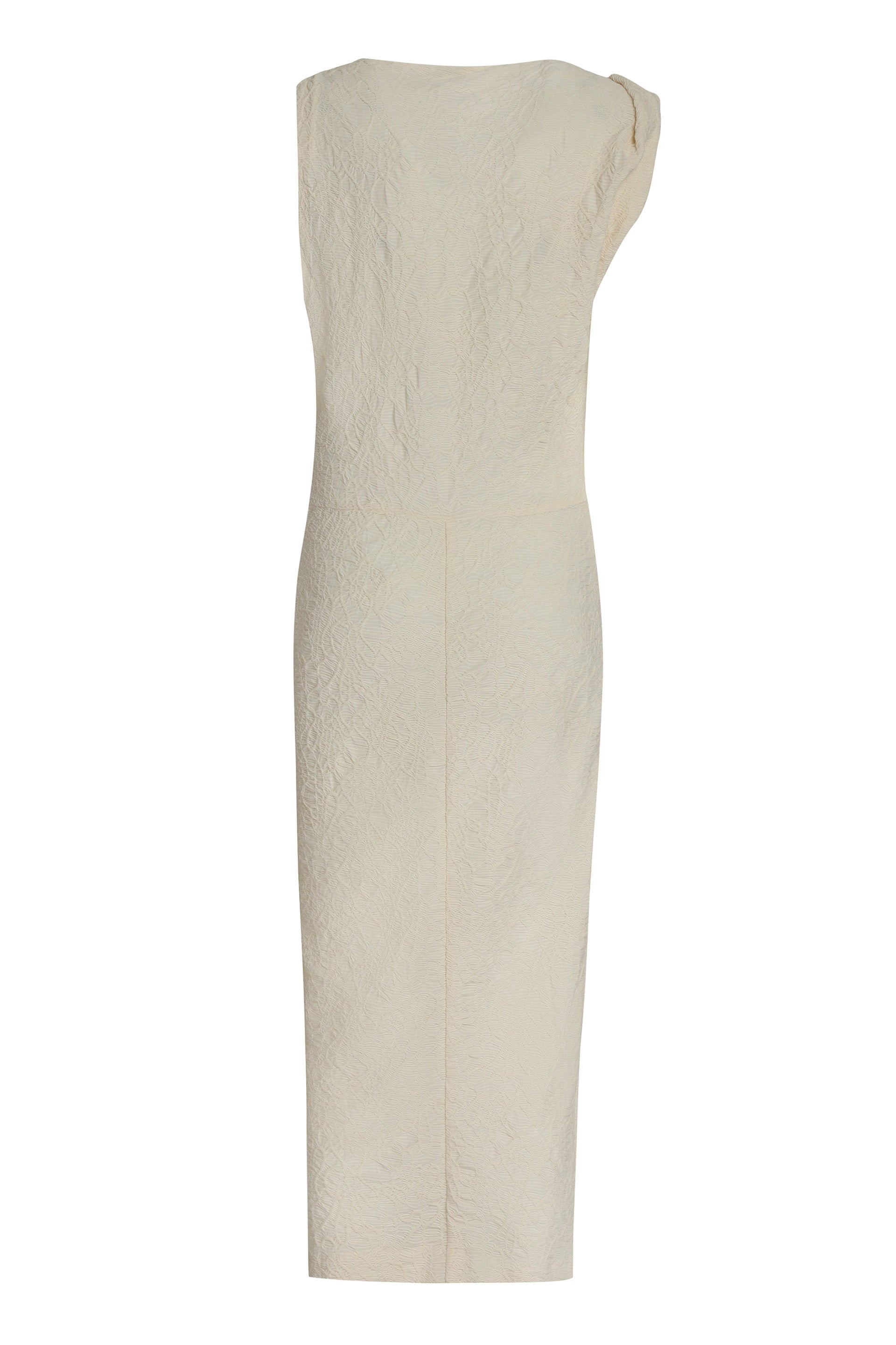 ISABEL MARANT Gathered Cotton-Blend Dress
