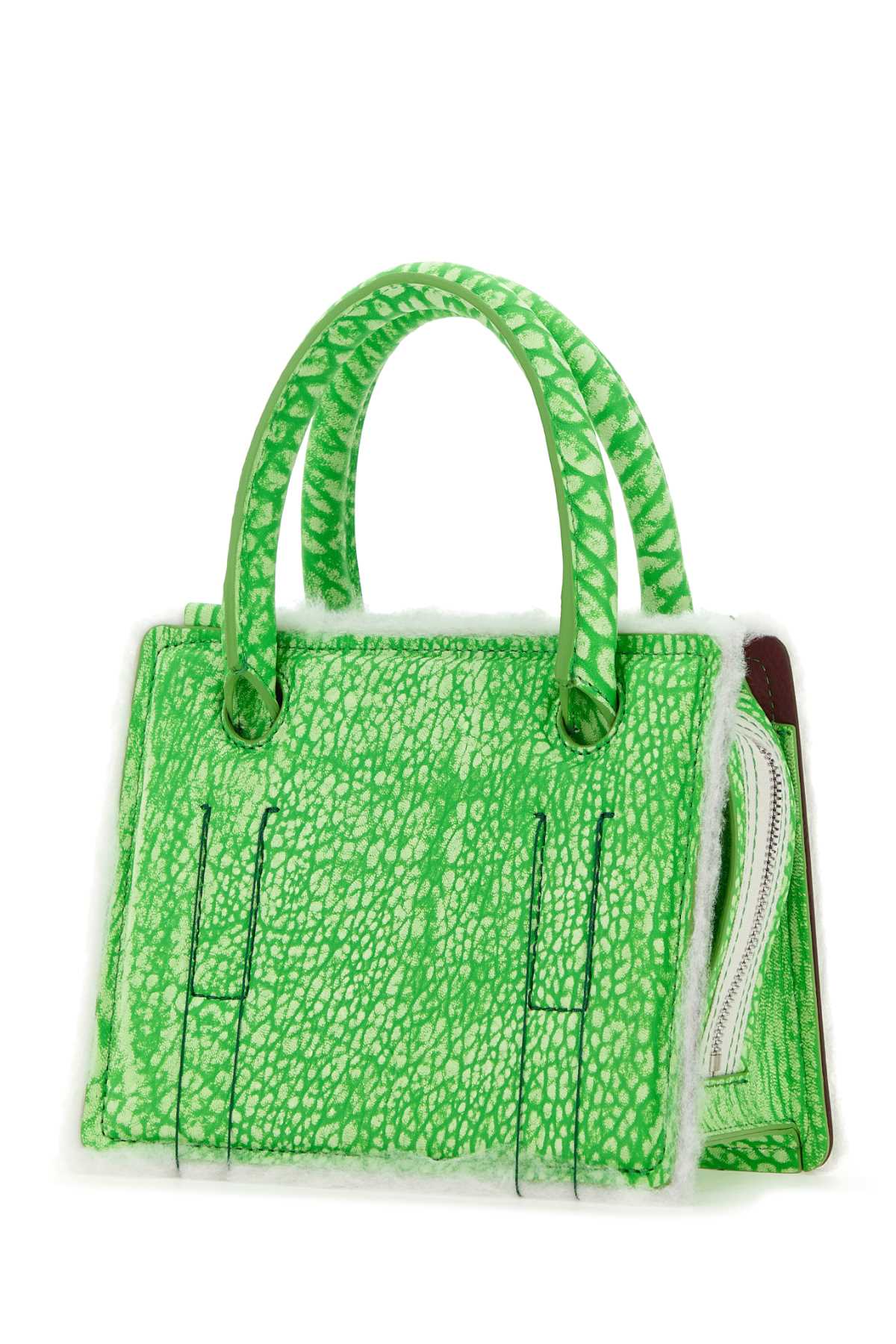 DENTRO Mini Printed Leather Handbag