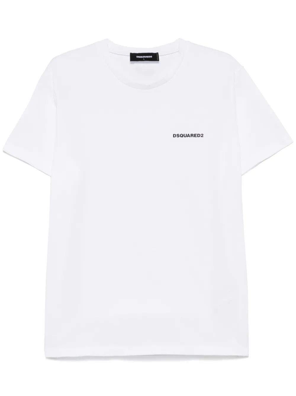 DSQUARED2 Rubberised Logo Print T-Shirt for Men - SS25 Collection