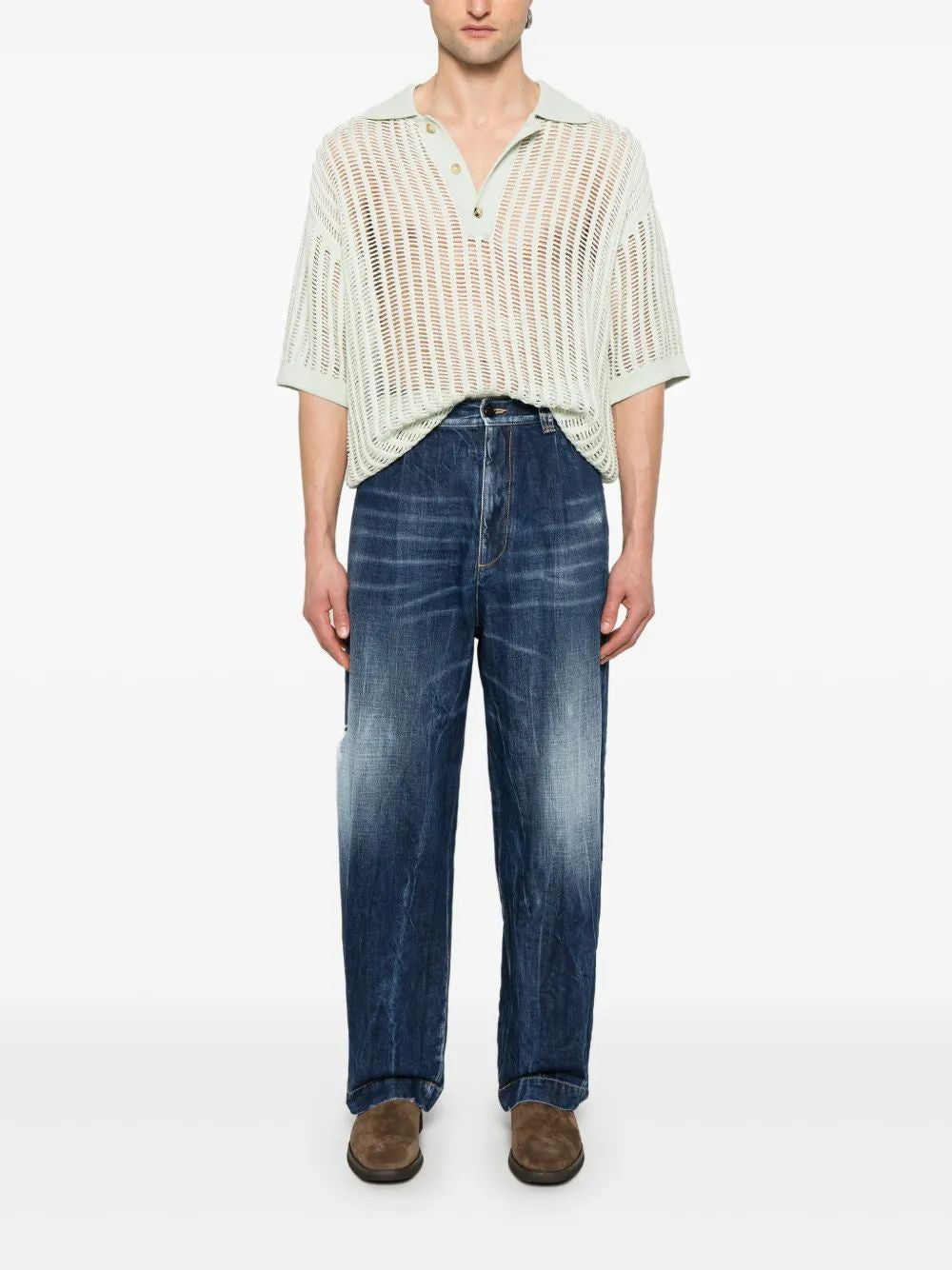DSQUARED2 Pleat Detail Jeans for Men - SS25 Collection