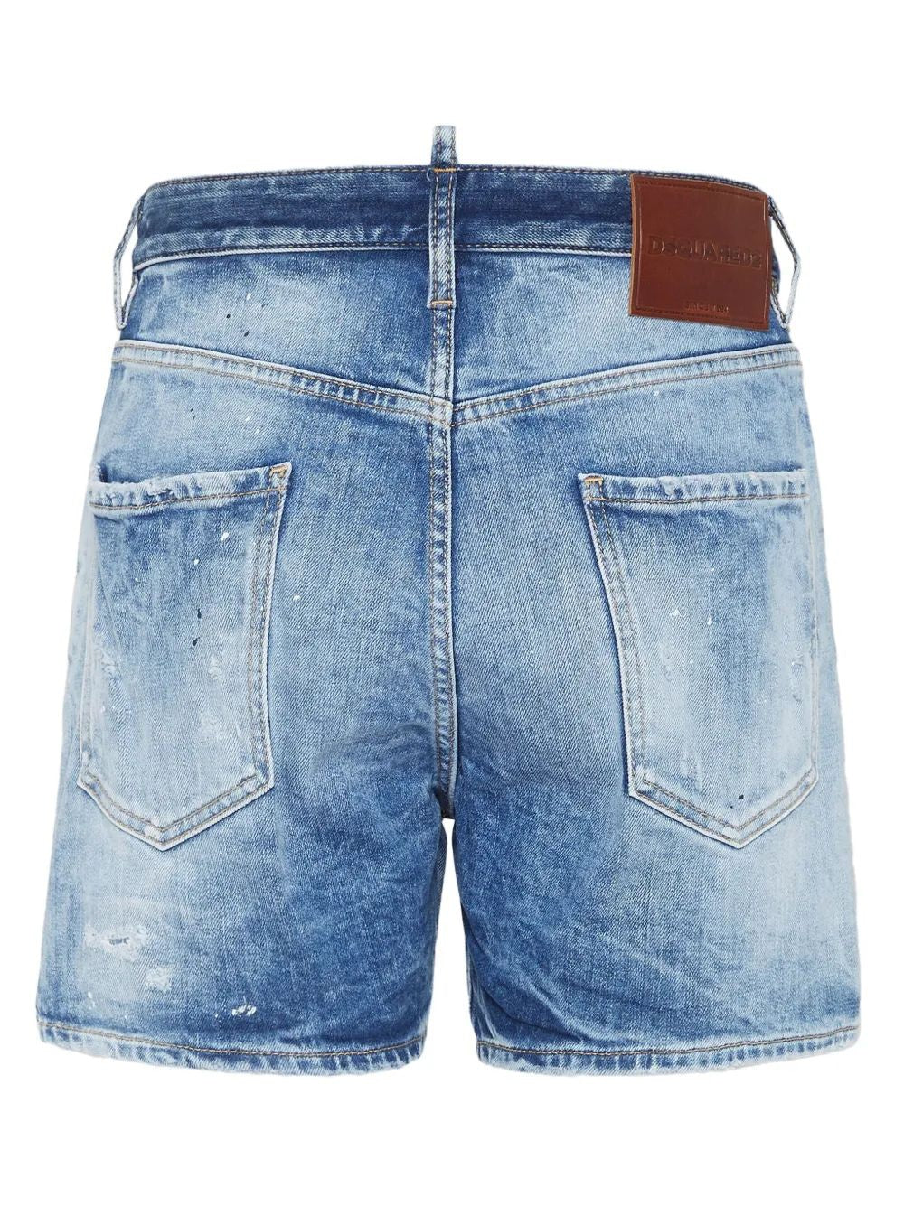 DSQUARED2 Distressed Effect Shorts for Men - SS25