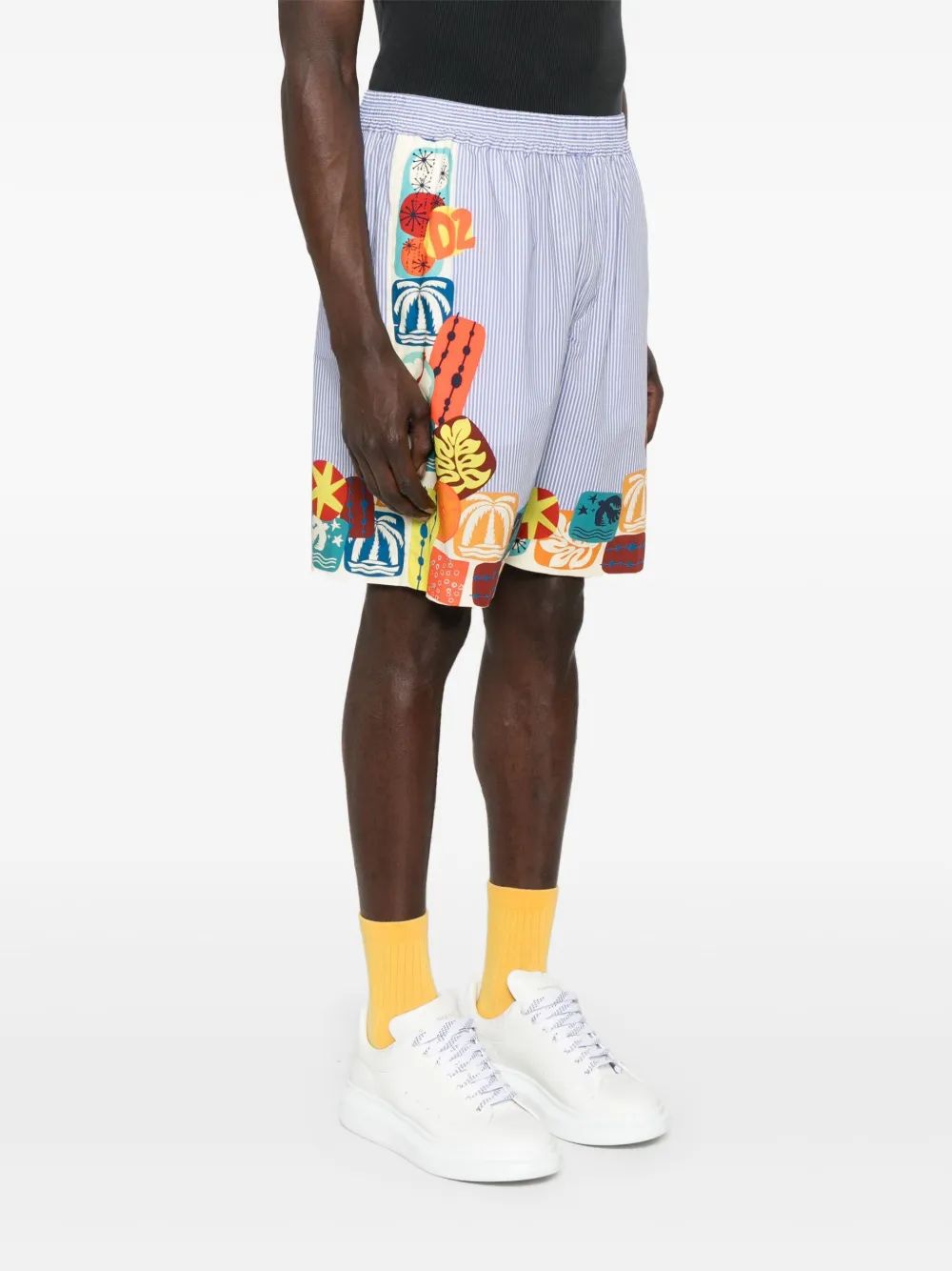 DSQUARED2 Cotton Mini Shorts for Men