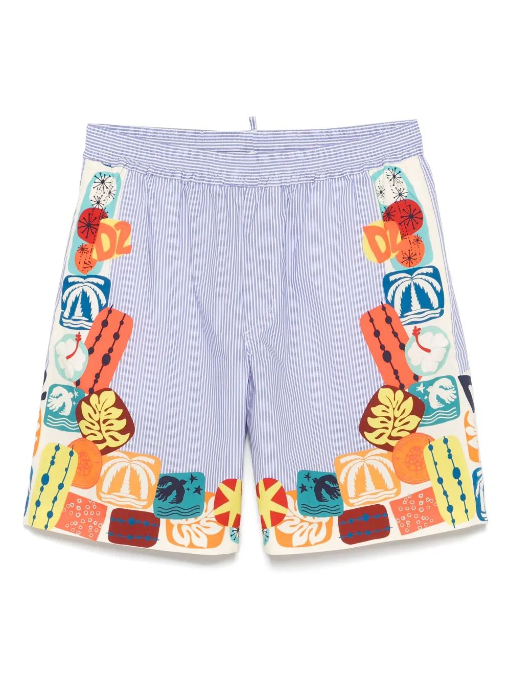 DSQUARED2 Cotton Mini Shorts for Men
