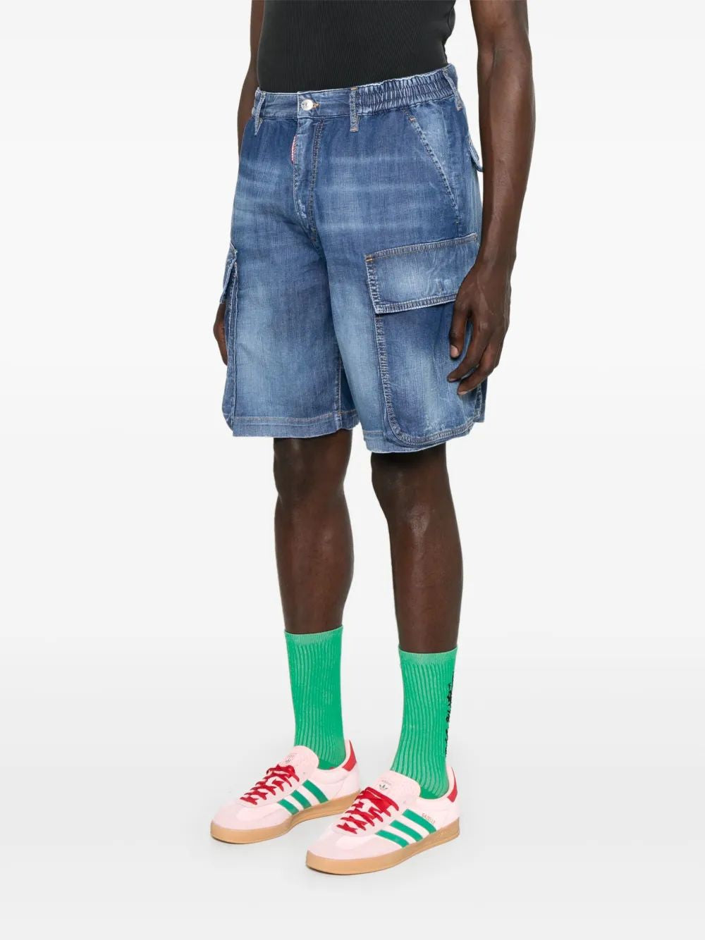 DSQUARED2 Stylish Cotton Mini Shorts for Men - SS25 Collection