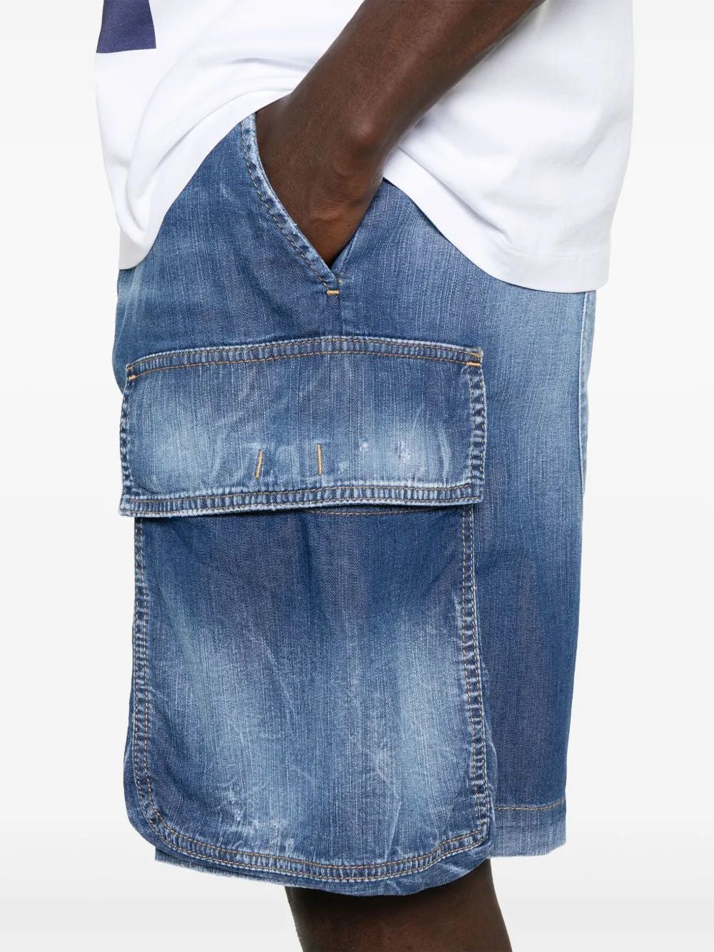 DSQUARED2 Stylish Cotton Mini Shorts for Men - SS25 Collection