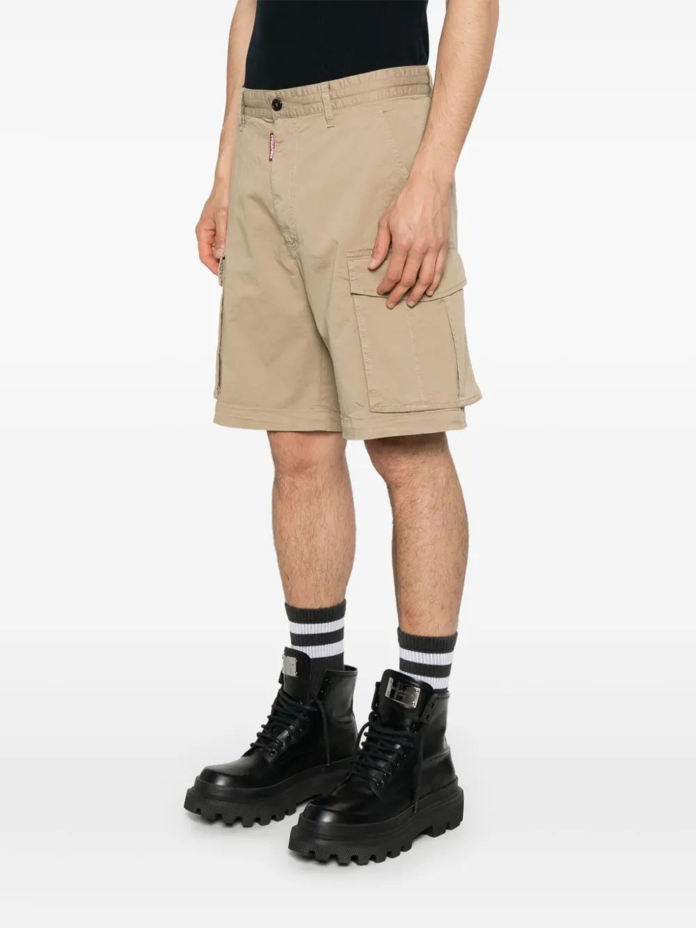 DSQUARED2 Men's Cotton Mini Shorts for SS25