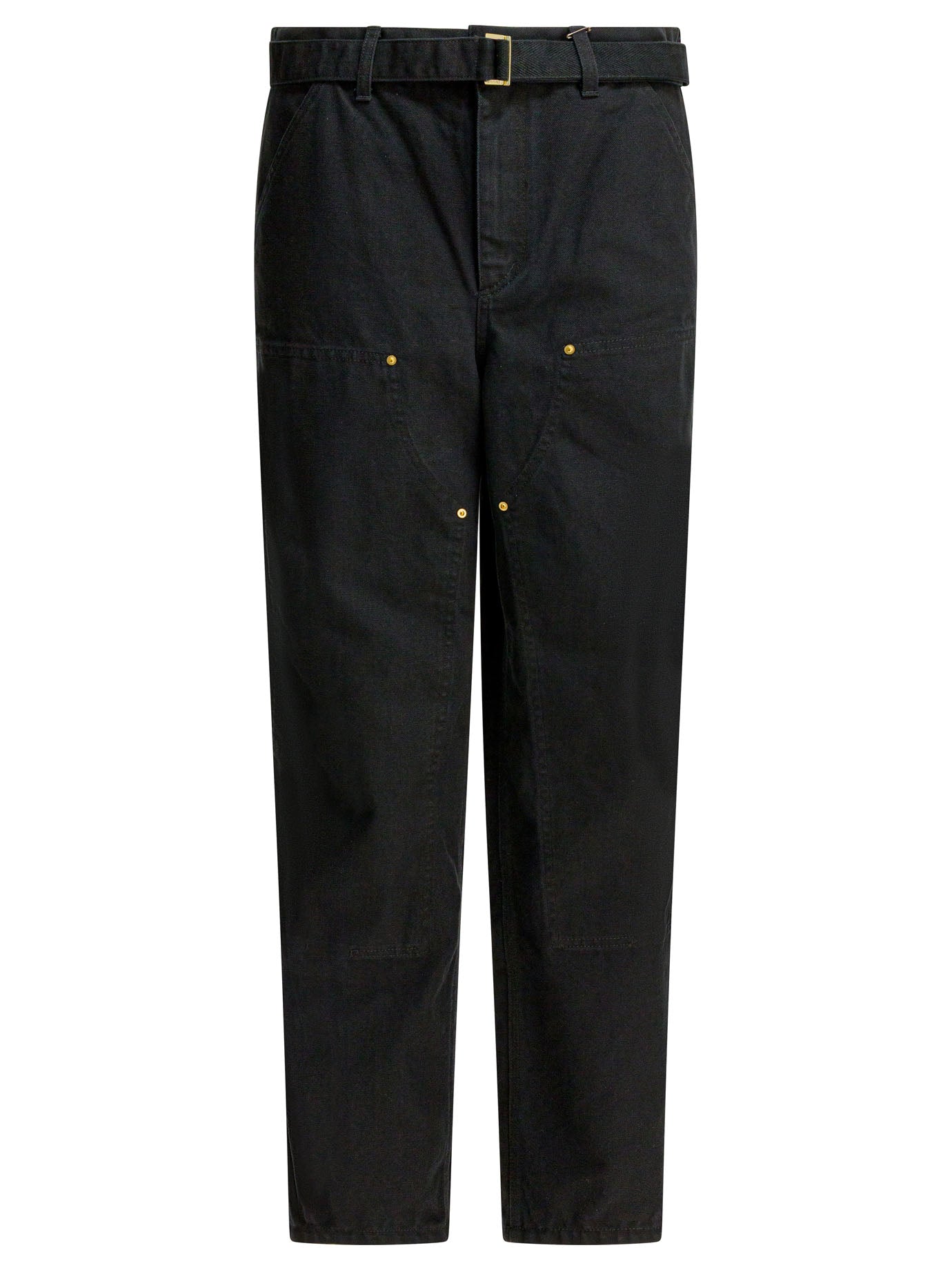 SACAI Relaxed Fit Mid Rise Pants