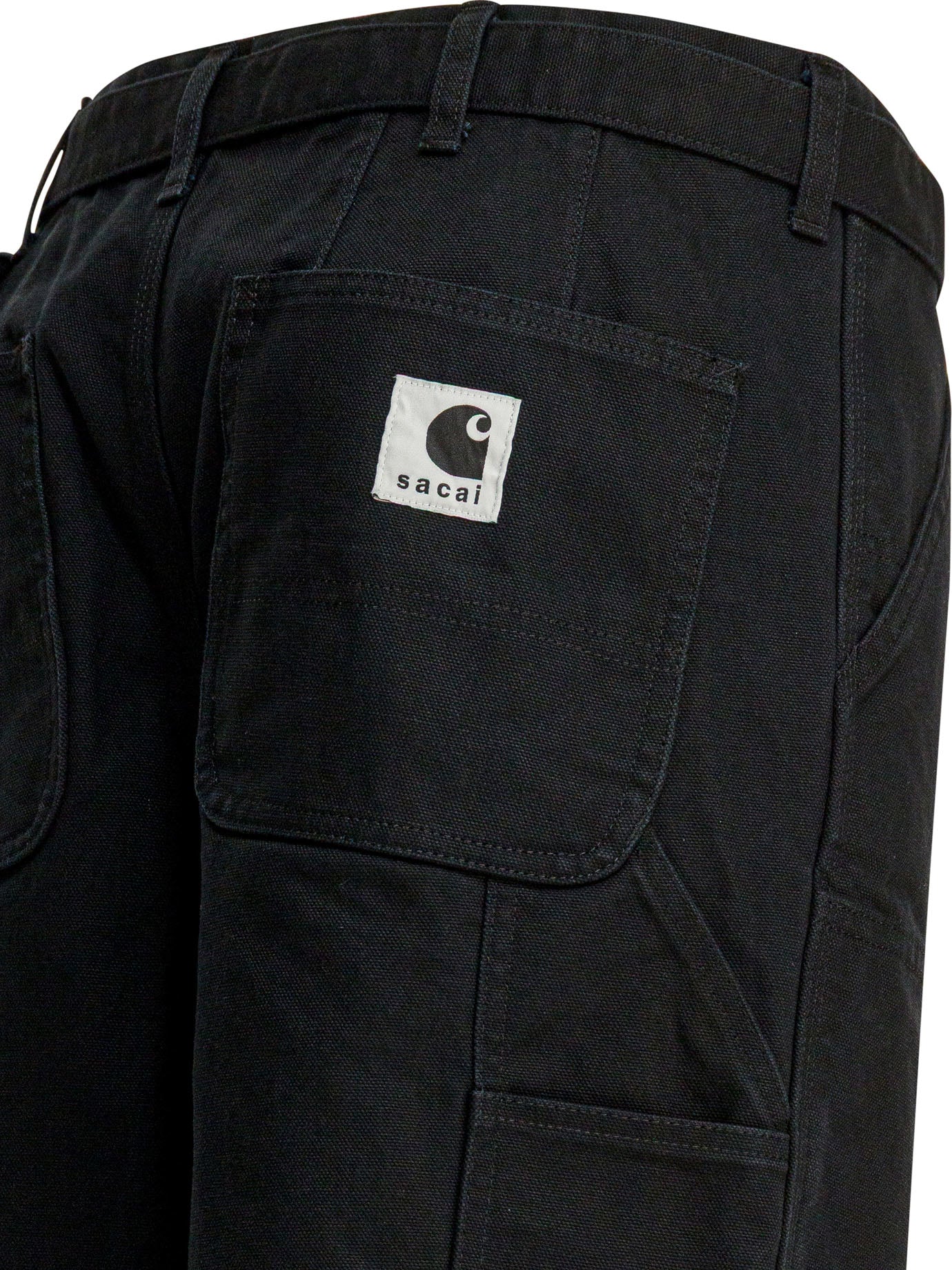 SACAI Relaxed Fit Mid Rise Pants