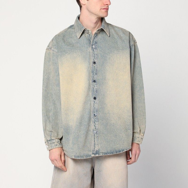 NEW AMSTERDAM SURF ASSOCIATION Faded Denim Shirt for Men