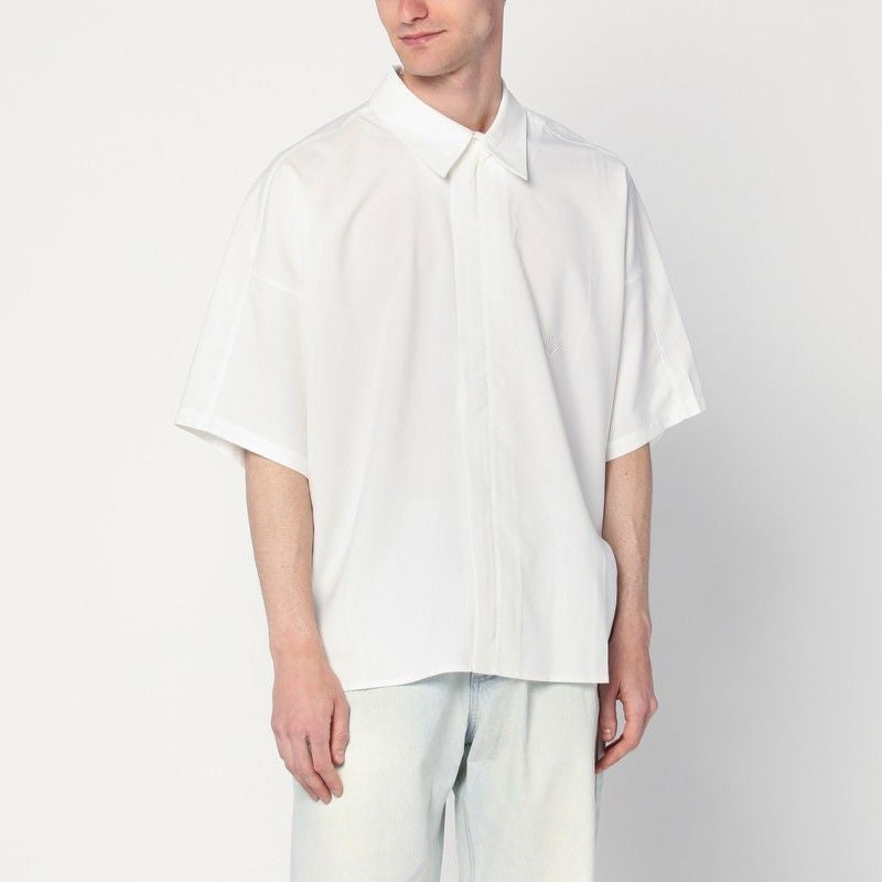 NEW AMSTERDAM SURF ASSOCIATION Short-Sleeved Classic White Shirt for Men