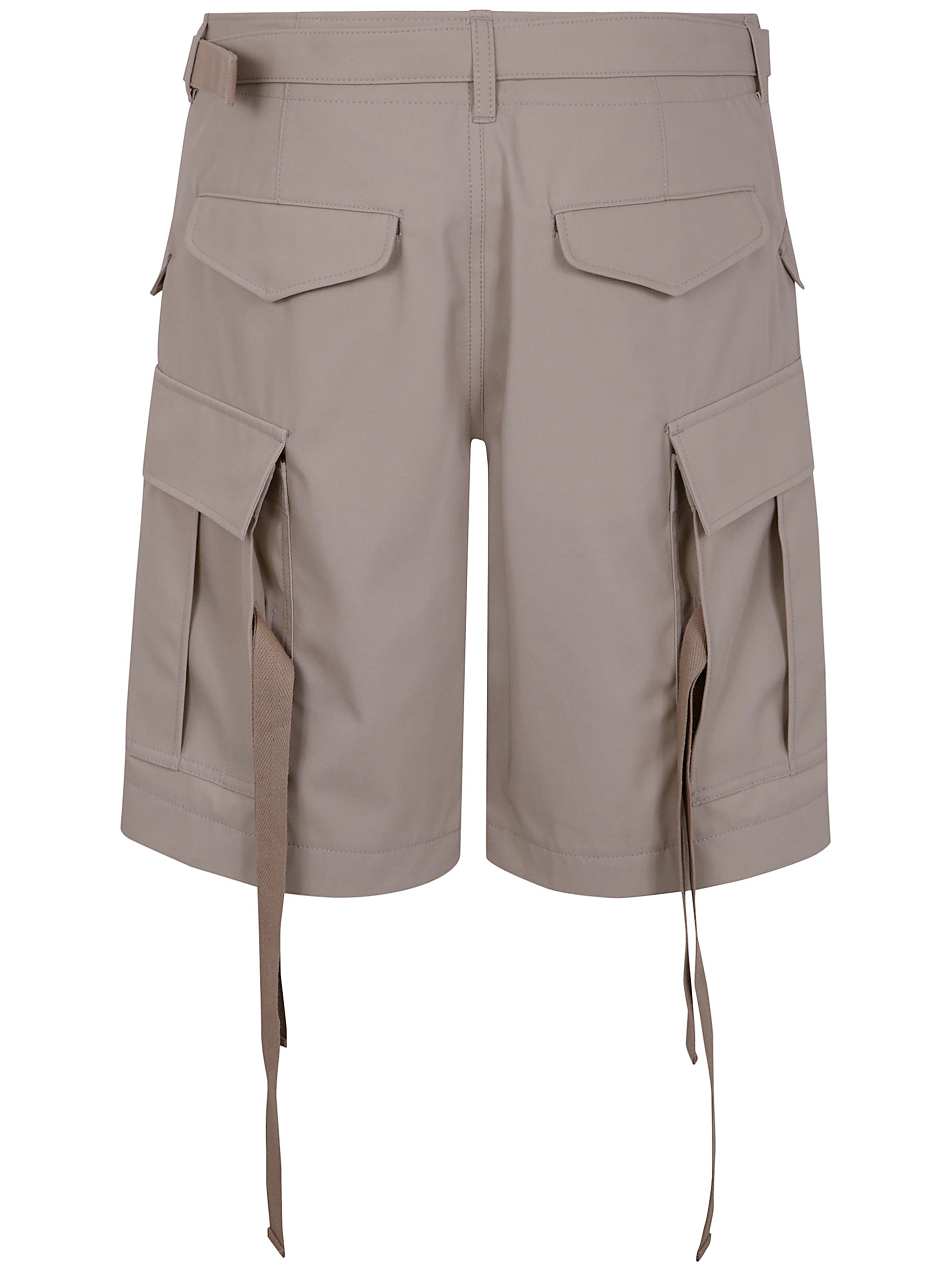 SACAI Cotton Twill Mini Shorts for Men