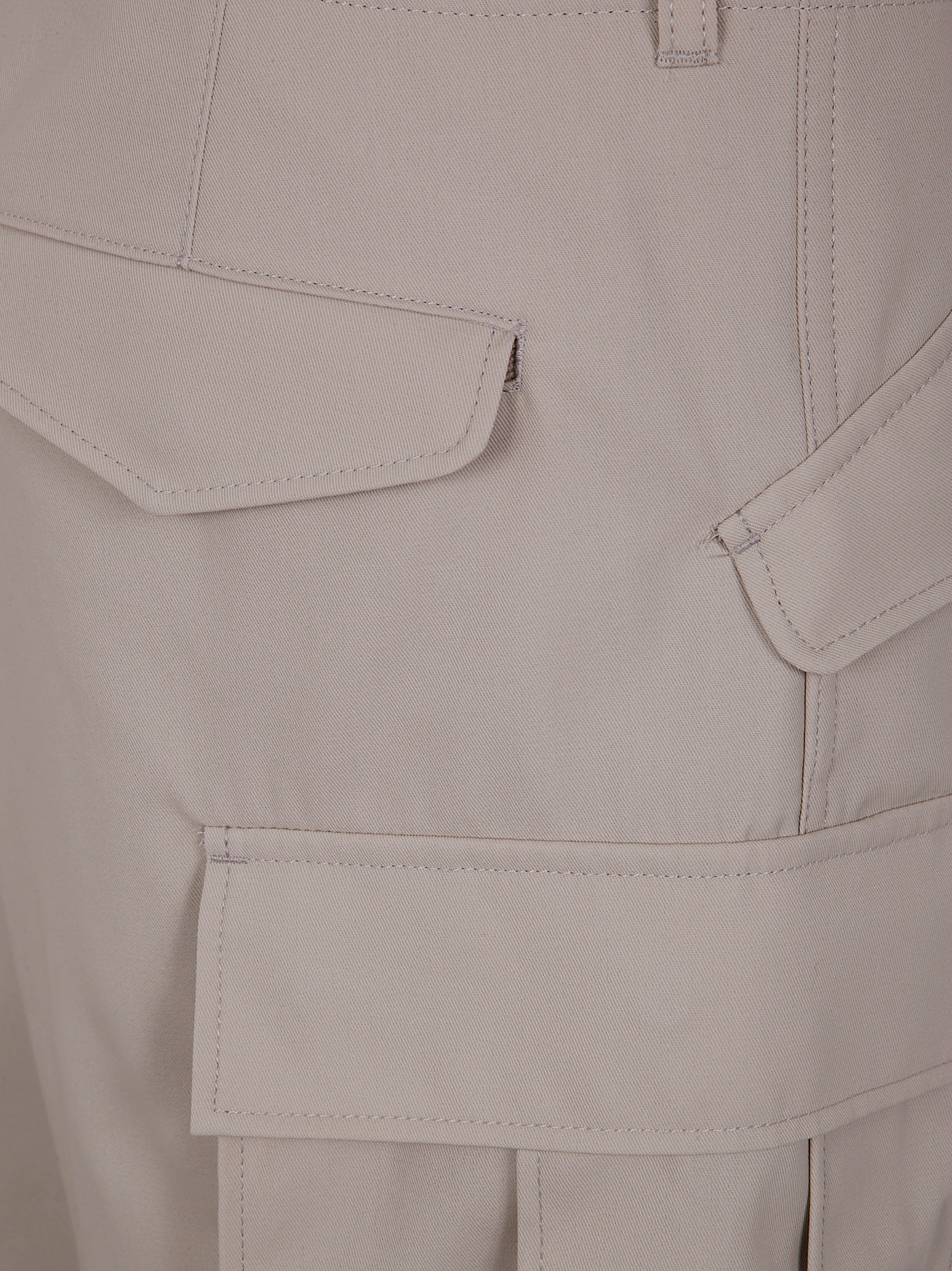 SACAI Cotton Twill Mini Shorts for Men