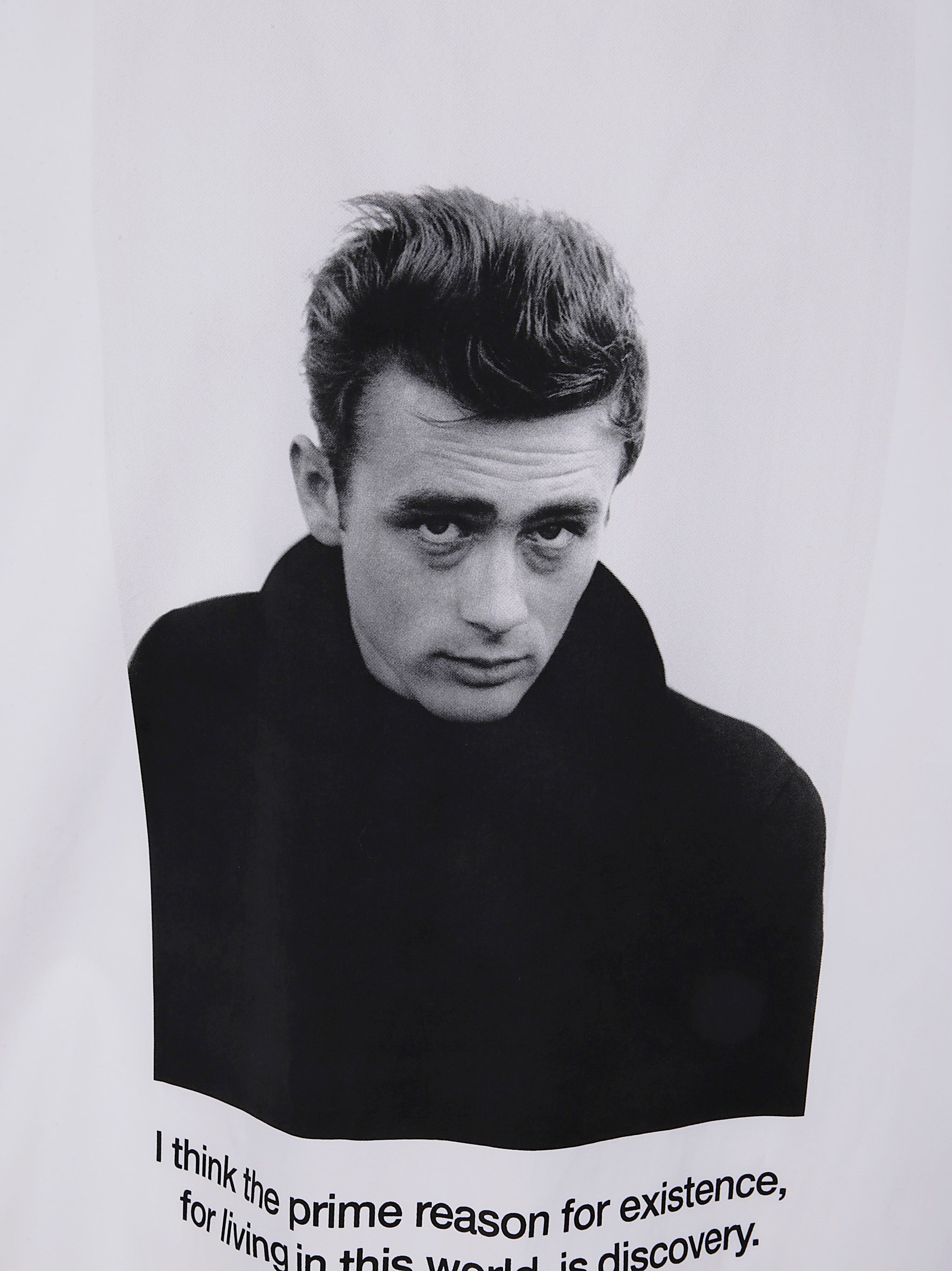 SACAI James Dean Inspired Cotton Popelin T-Shirt - SS25