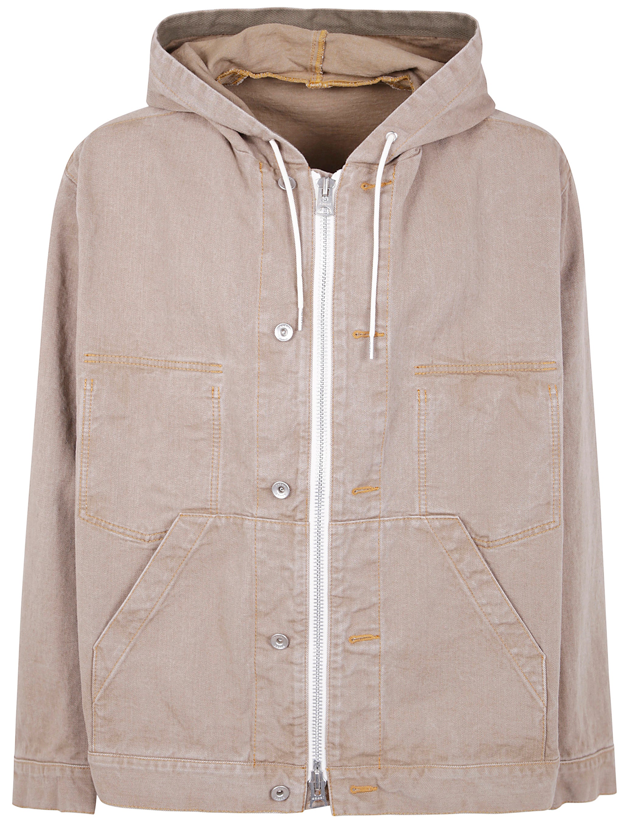 SACAI Mini Denim Hoodie for Men