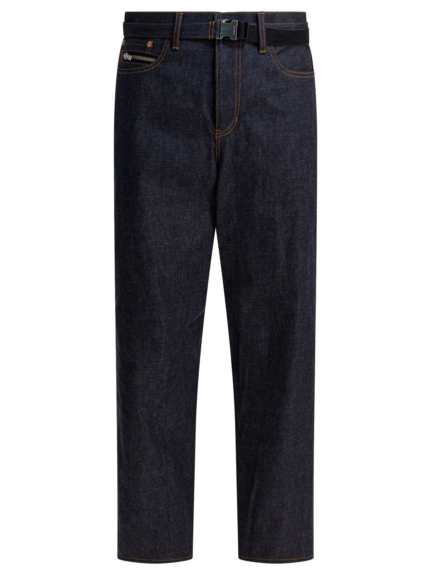 SACAI Relaxed Fit Mid Rise Jeans