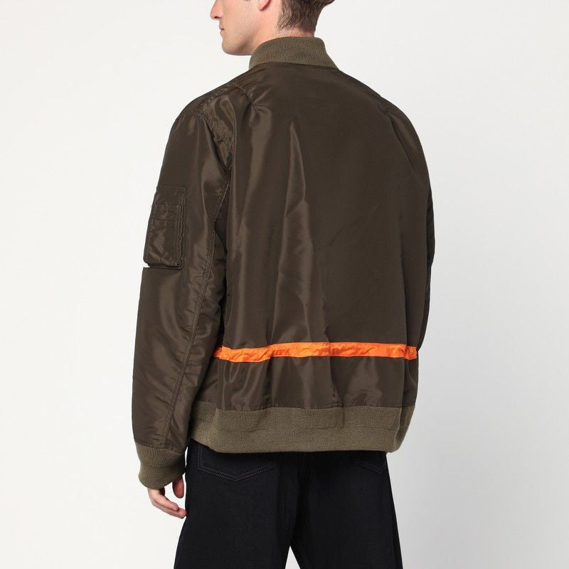 SACAI Nylon Twill Jacket with Adjustable Drawstring