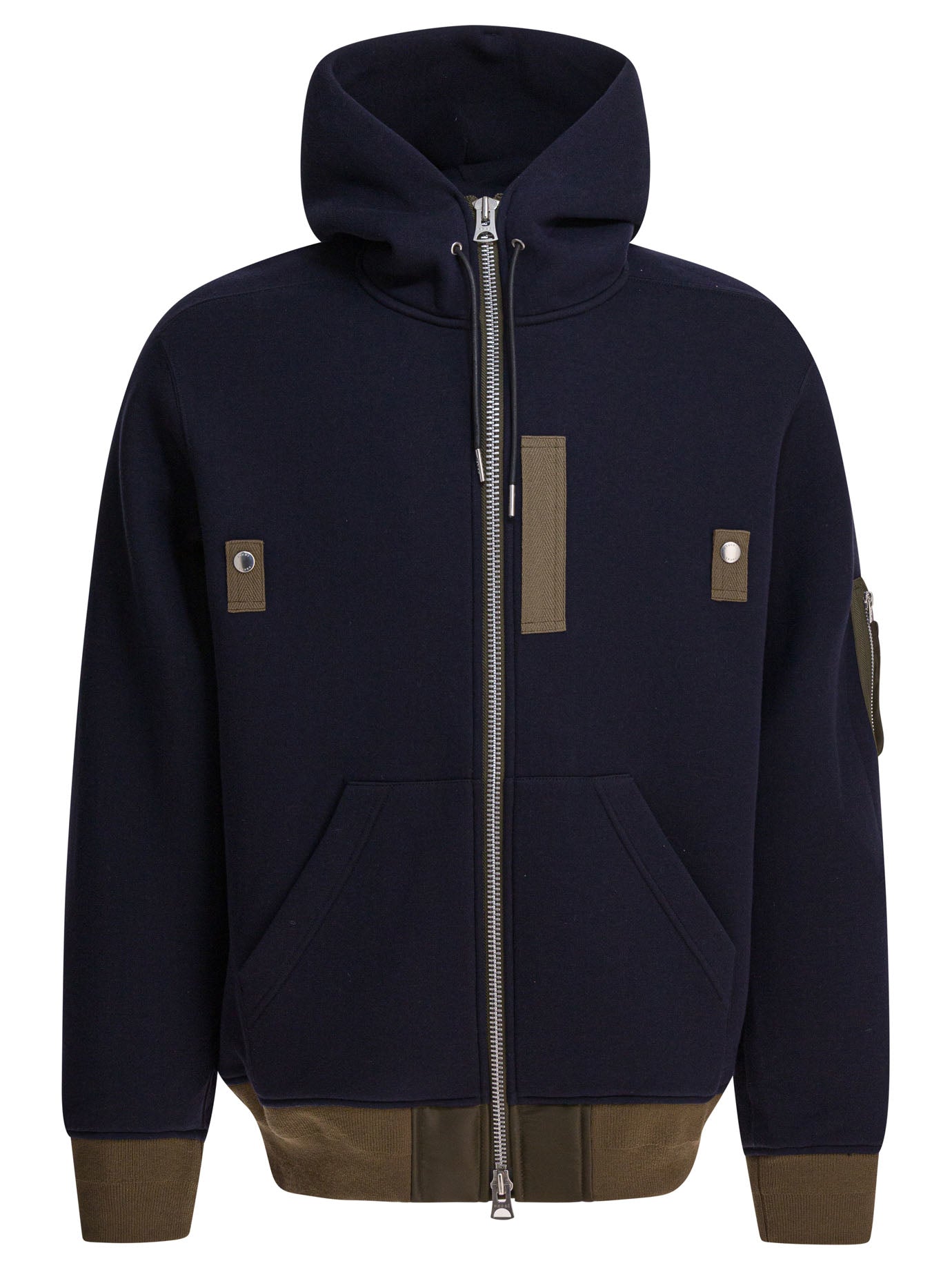 SACAI Men's Sponge Sweat Hoodie