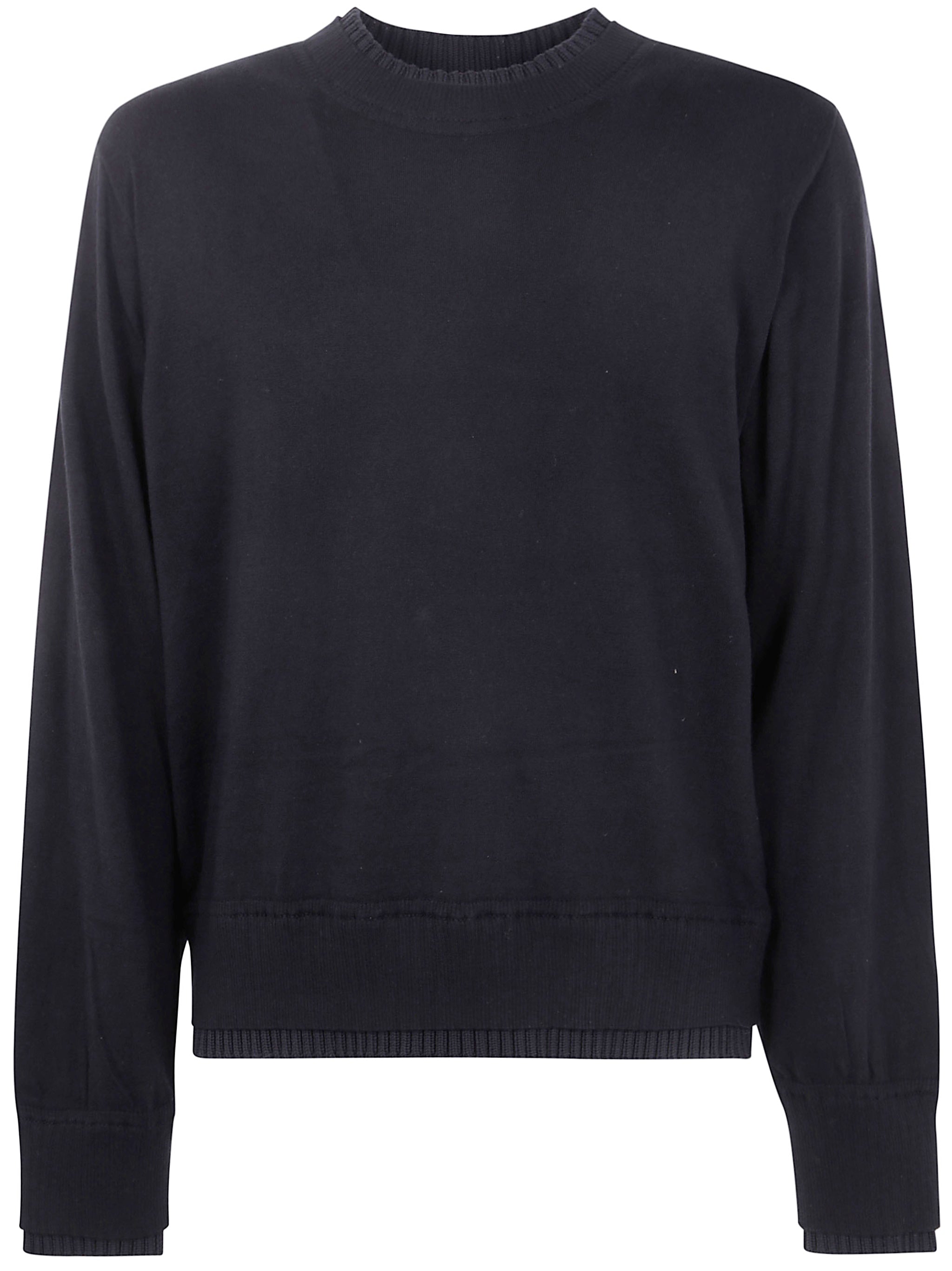SACAI Cotton Cashmere Knit Pullover for Men