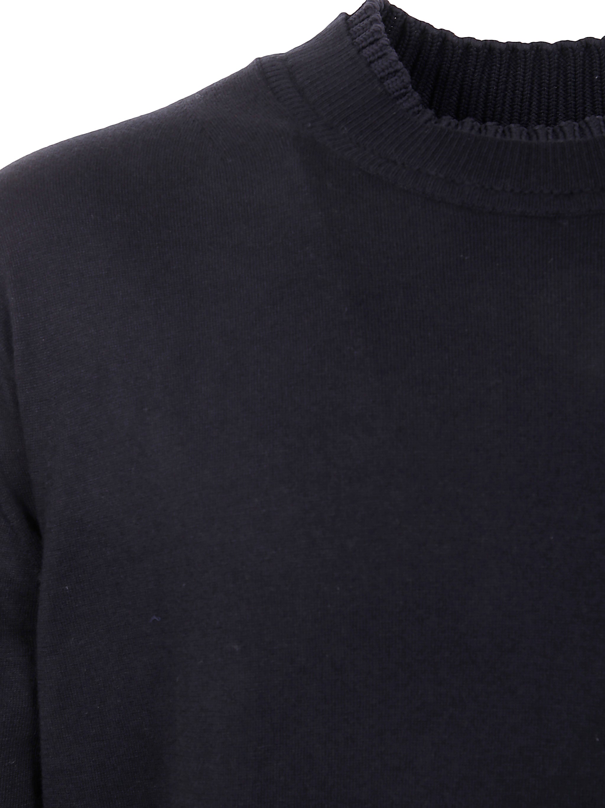 SACAI Cotton Cashmere Knit Pullover for Men