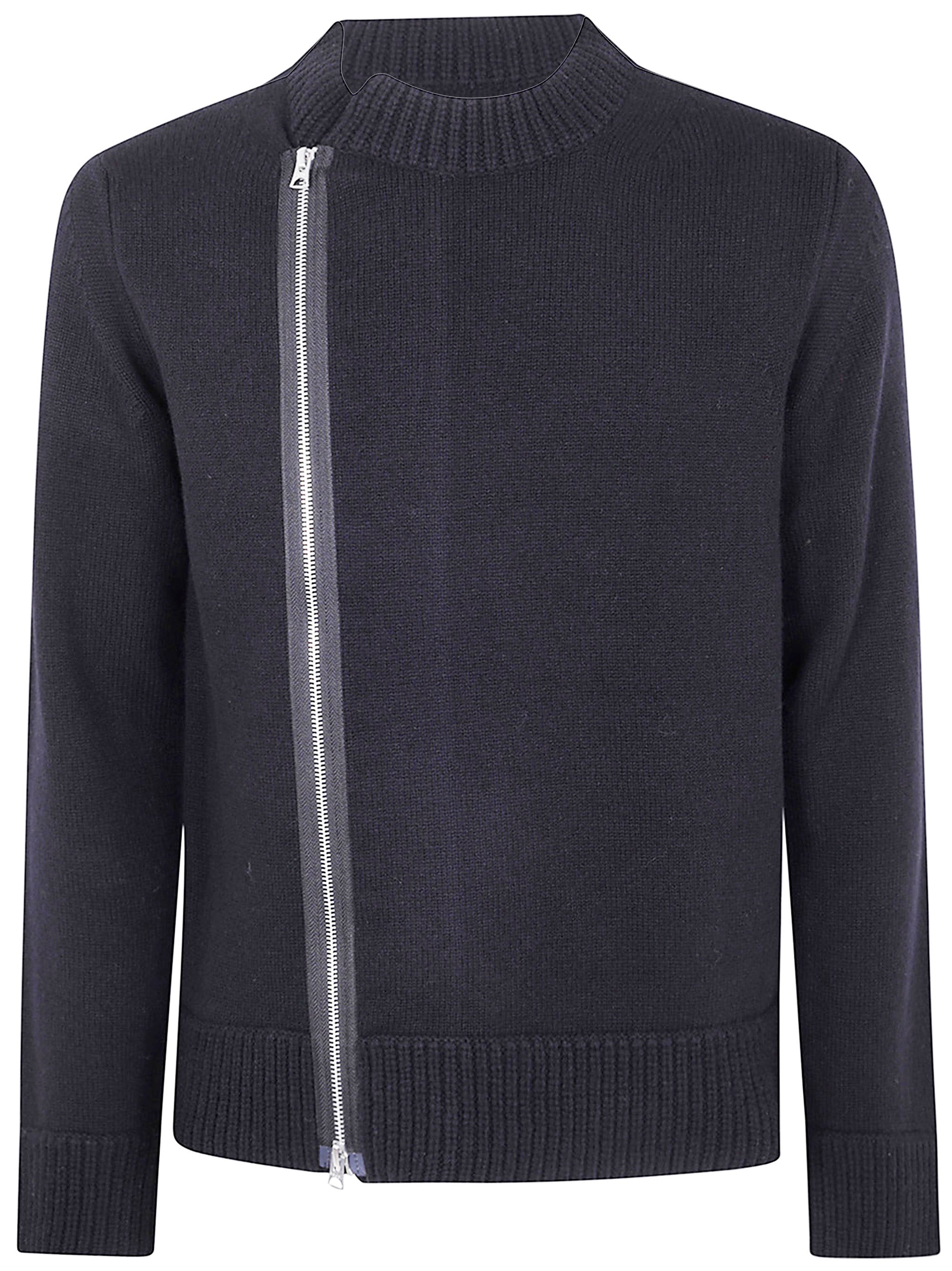 SACAI Wool Knit Blouson for Men