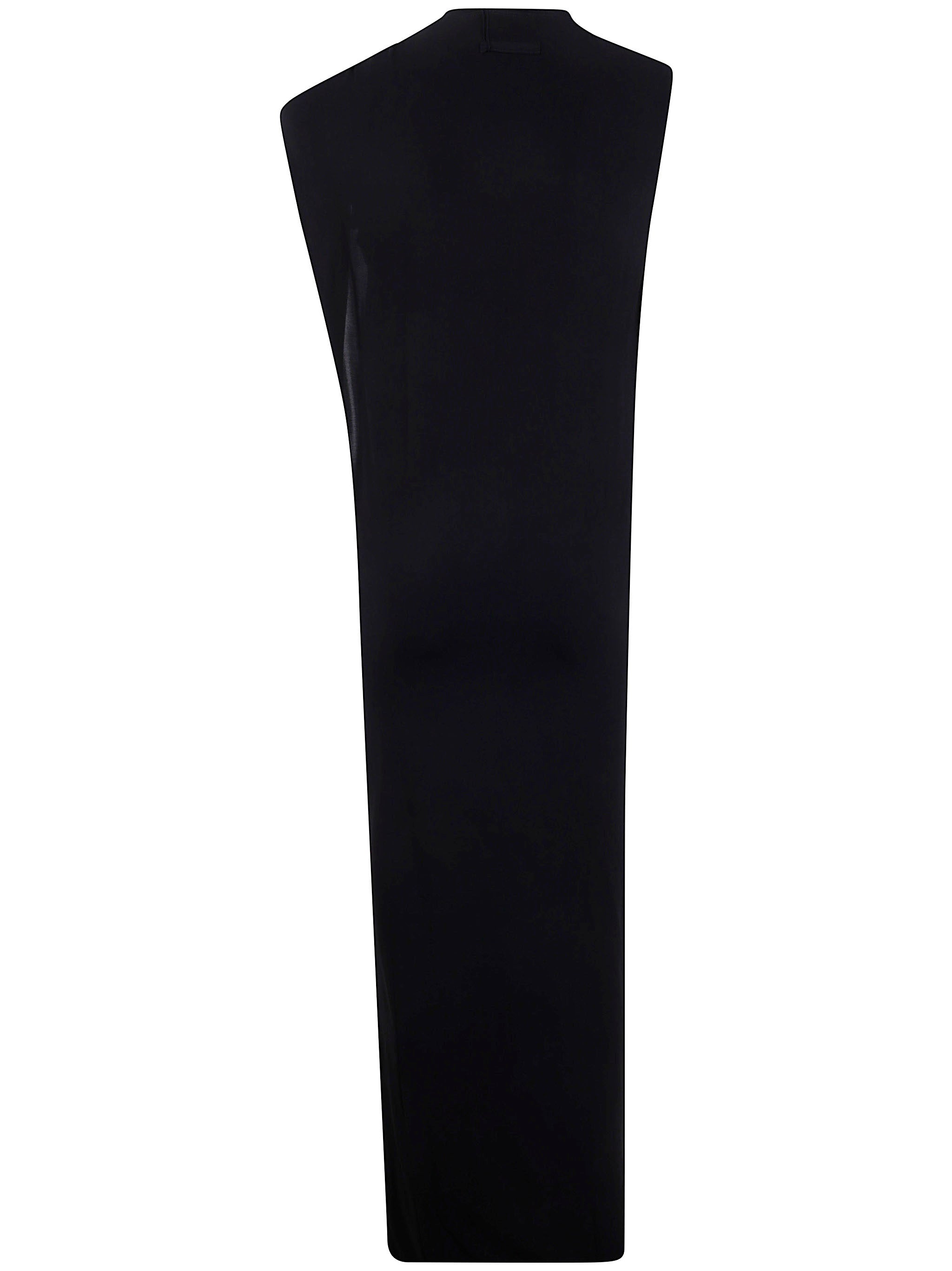 JEAN PAUL GAULTIER Double Layer Long Dress with Piercing Detail