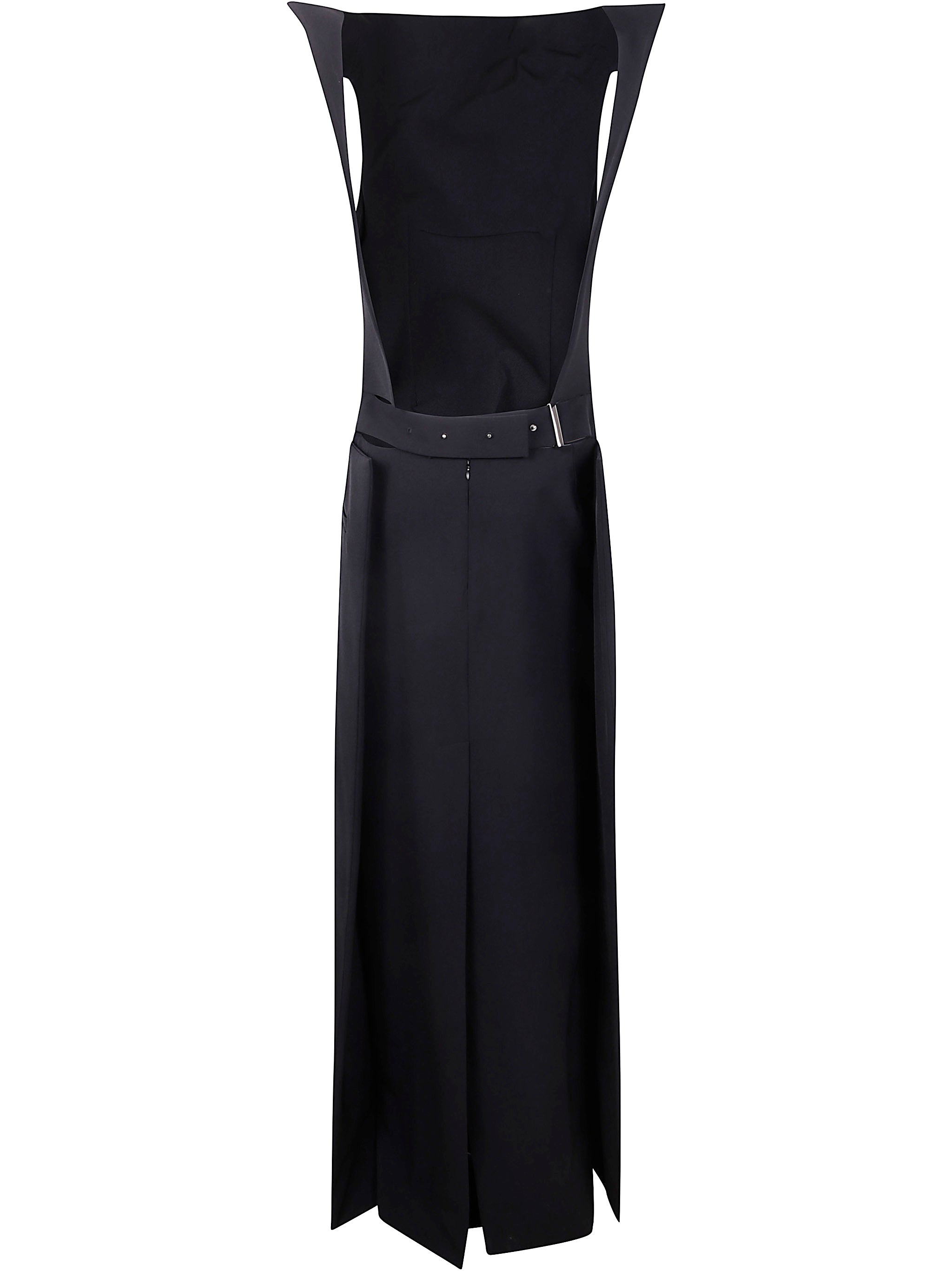 JEAN PAUL GAULTIER Long Backless Dress with Belt