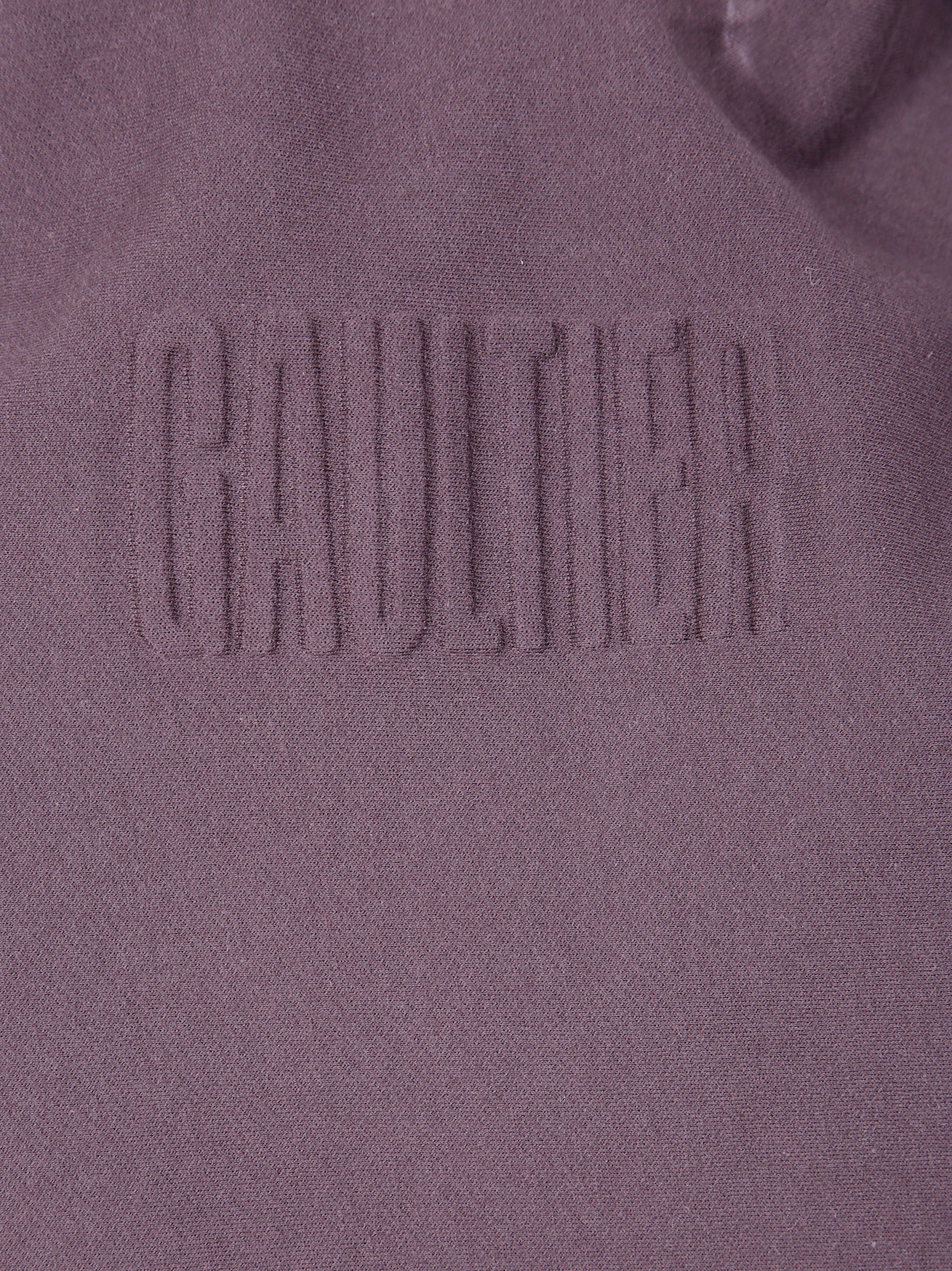 JEAN PAUL GAULTIER Cropped Bat Sleeves Hoodie with Embossed Logo