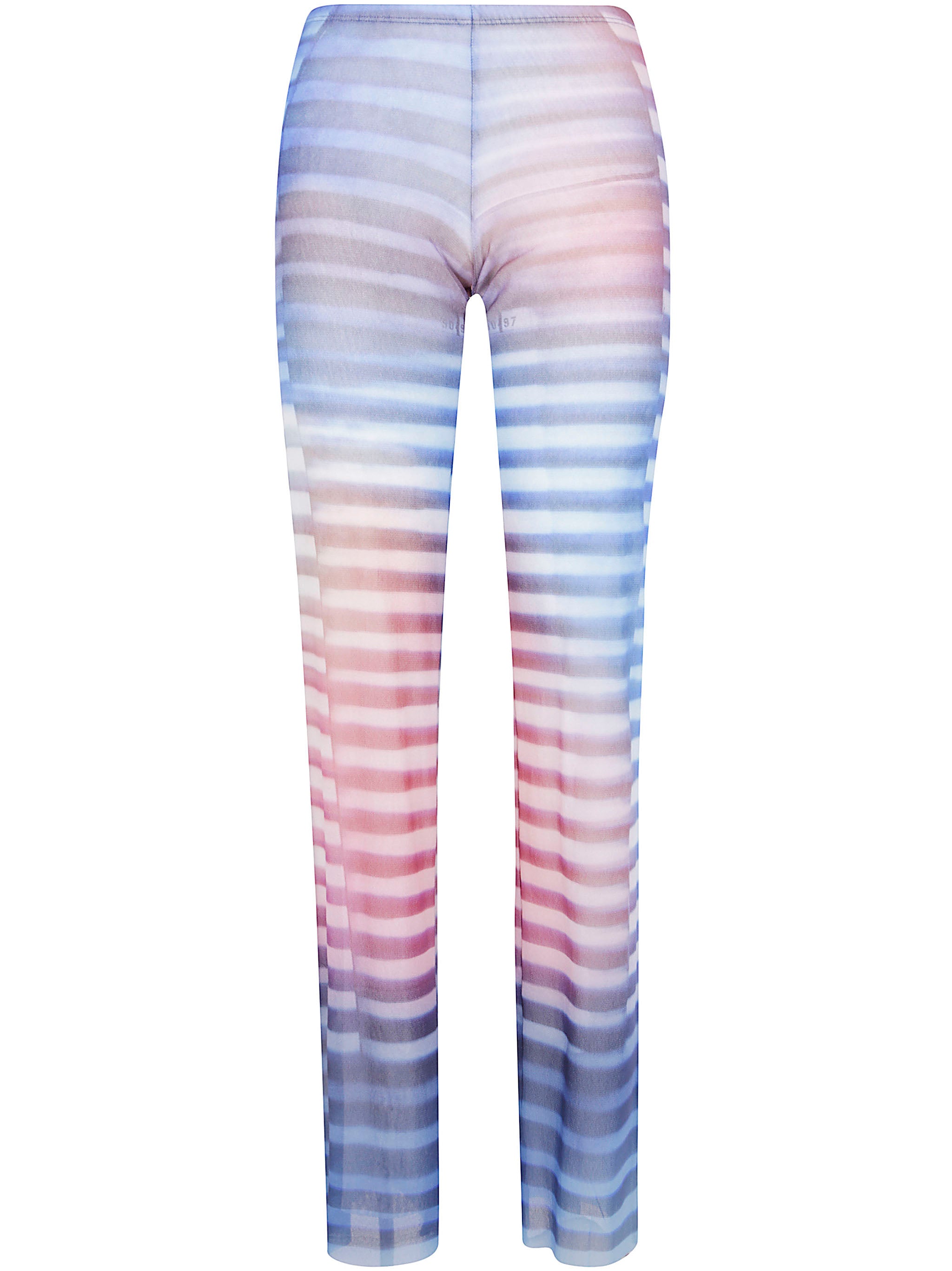 JEAN PAUL GAULTIER Mesh Trousers Printed "Air" - Women's FW25